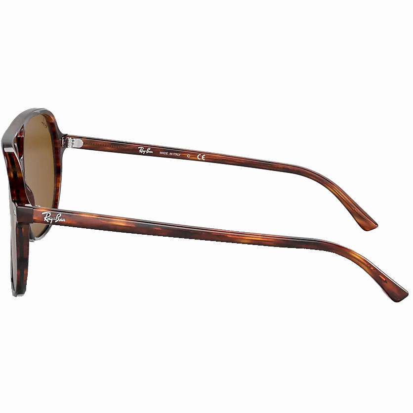 Bill - Low Bridge Striped Havana/Brown