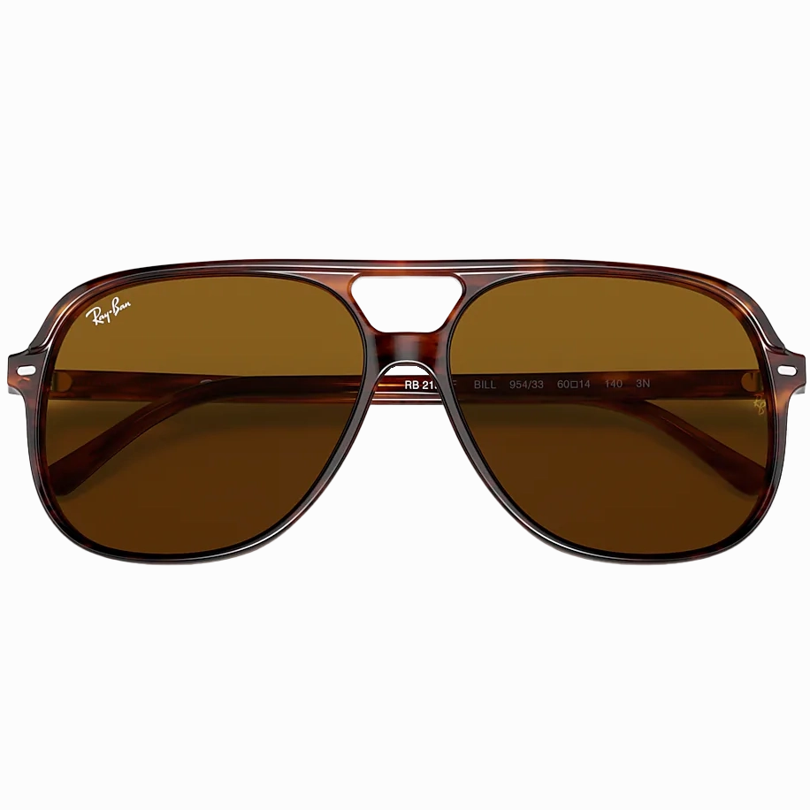 Bill - Low Bridge Striped Havana/Brown
