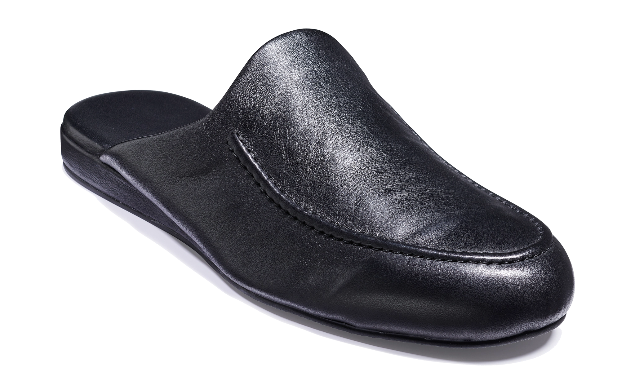 Birch - Black Leather