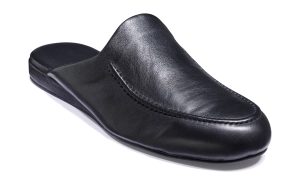 Birch - Black Leather