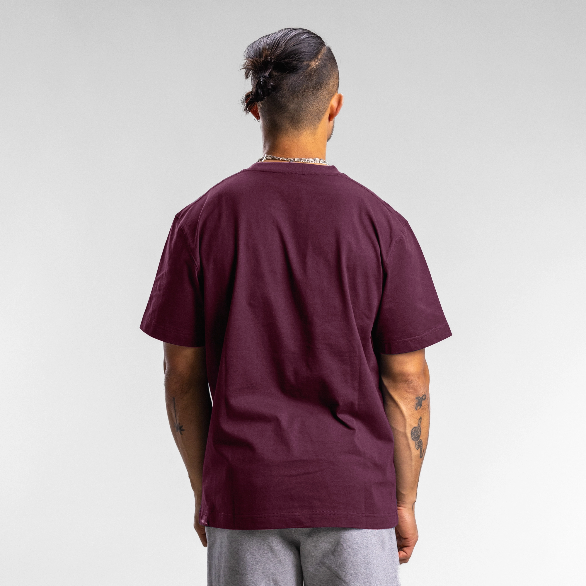 Capsize Block Tee Unisex PLUM