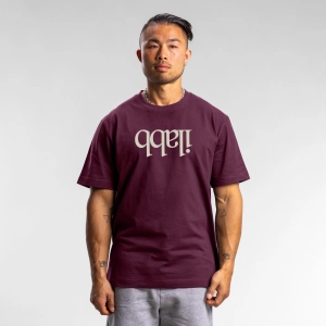 Capsize Block Tee Unisex PLUM
