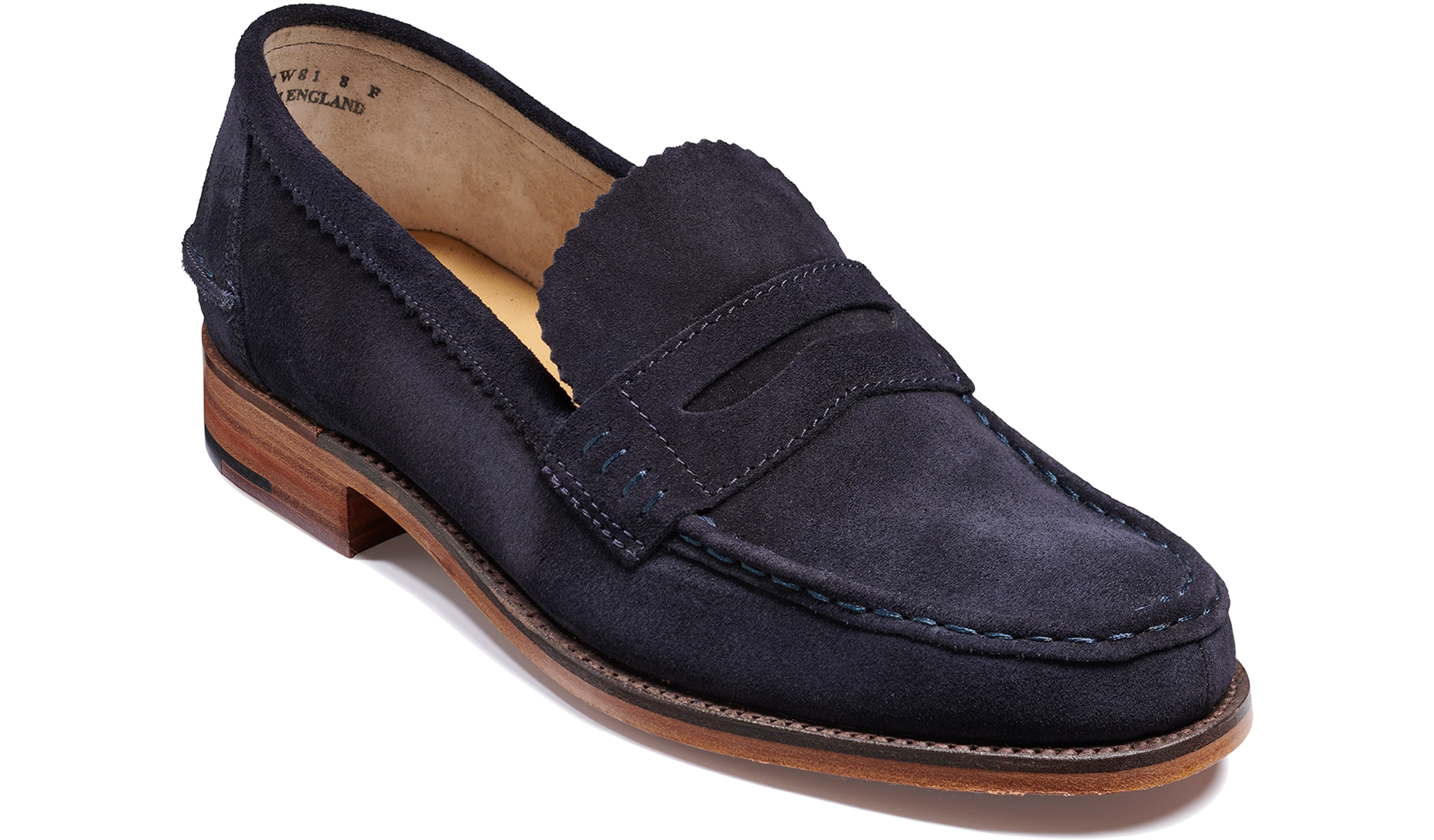 Caruso - Navy Suede