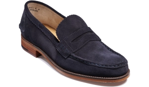 Caruso - Navy Suede
