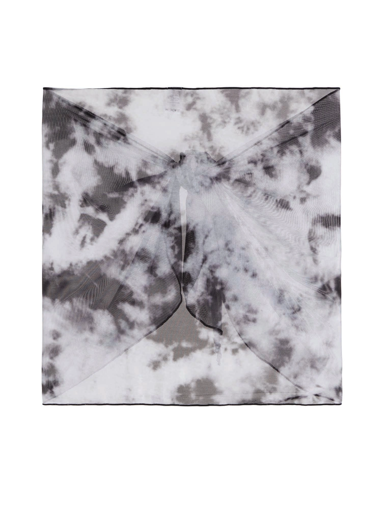 Dijana Sarong Mesh Tie Dye Wrap Skirt