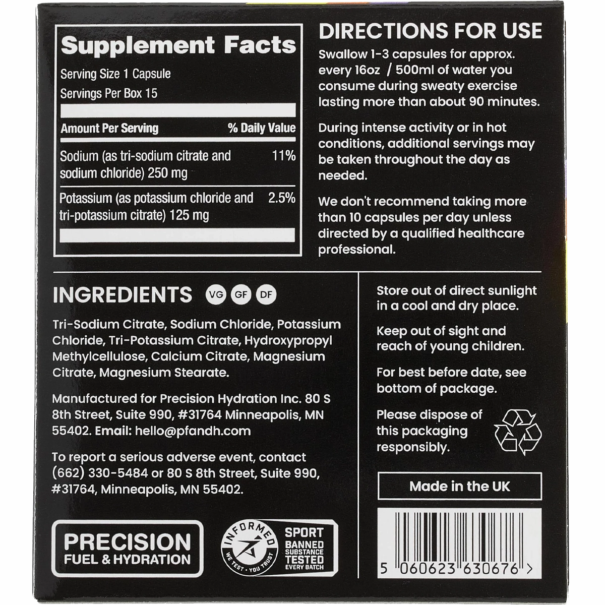 Electrolyte Capsules