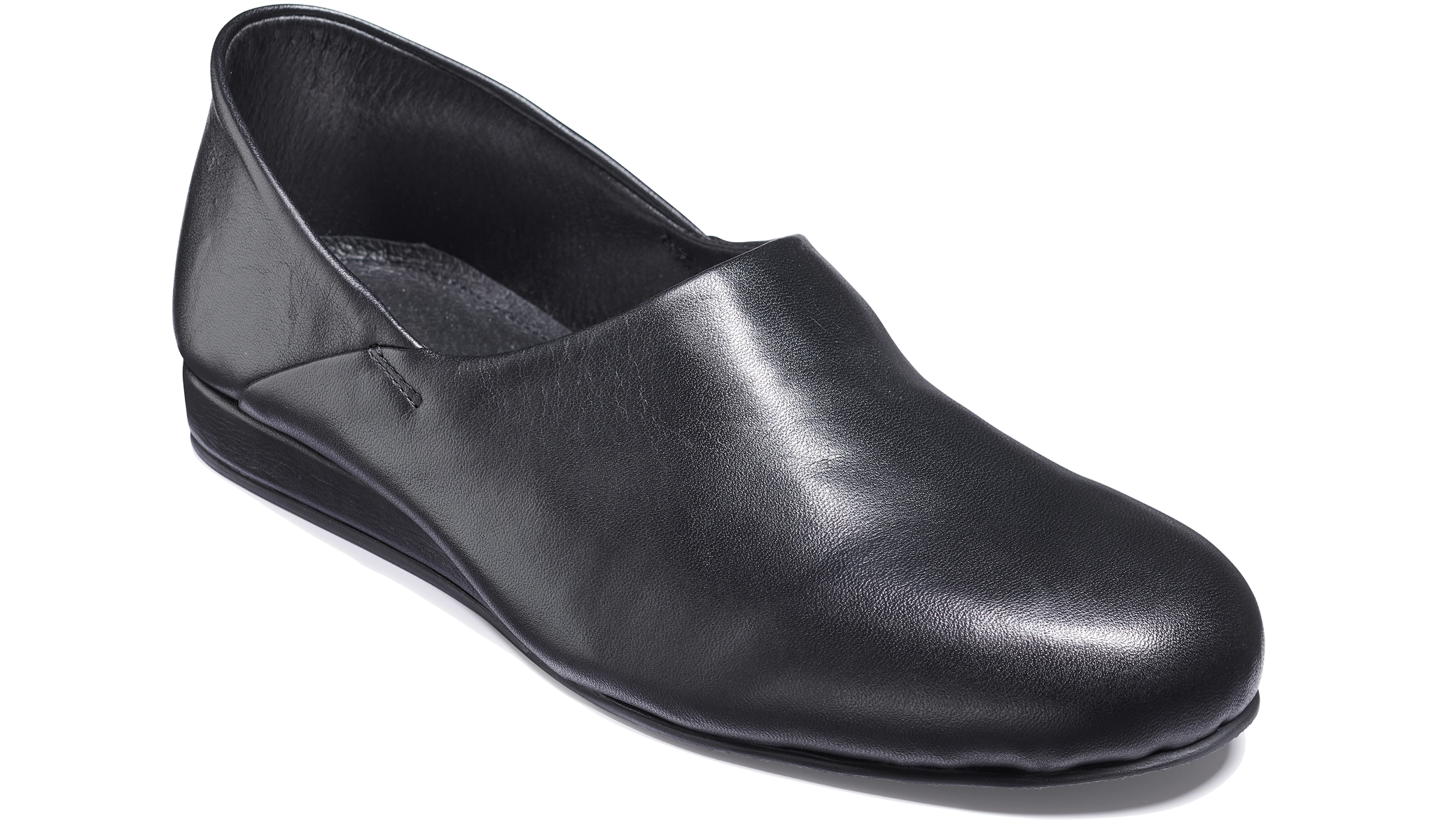Elm - Black Leather