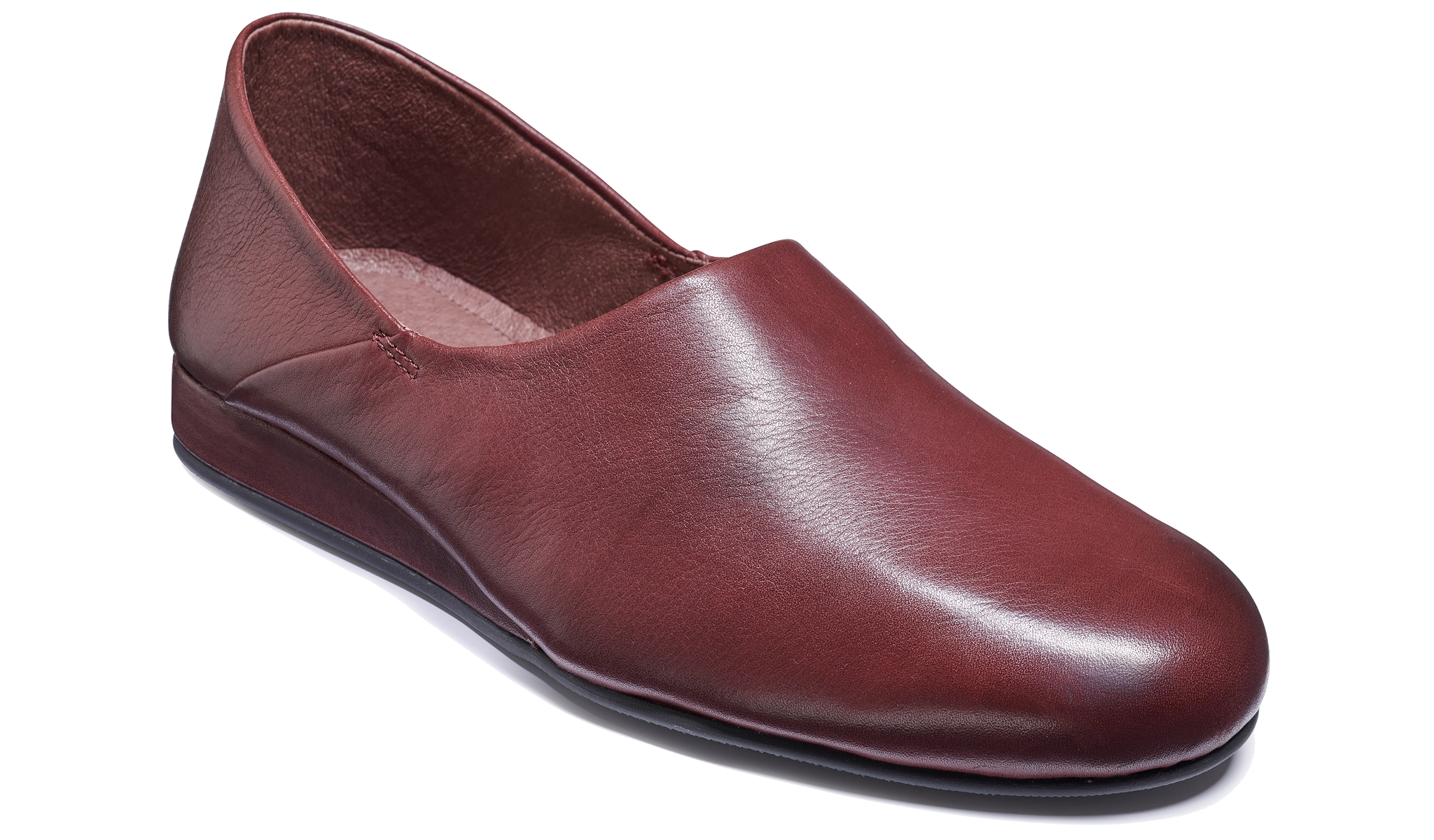 Elm - Burgundy Leather