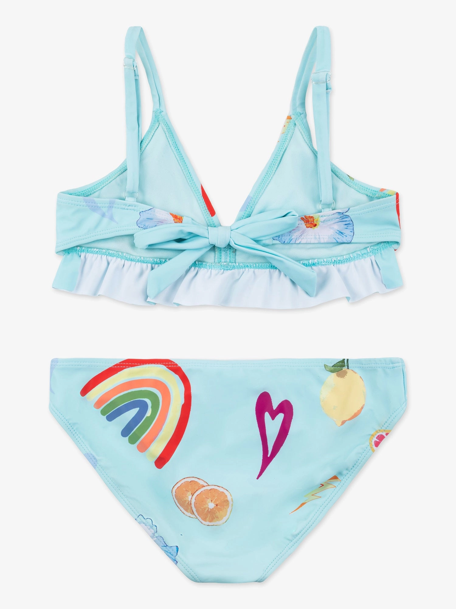 Elouise Rainbow Print Bikini Swimsuit