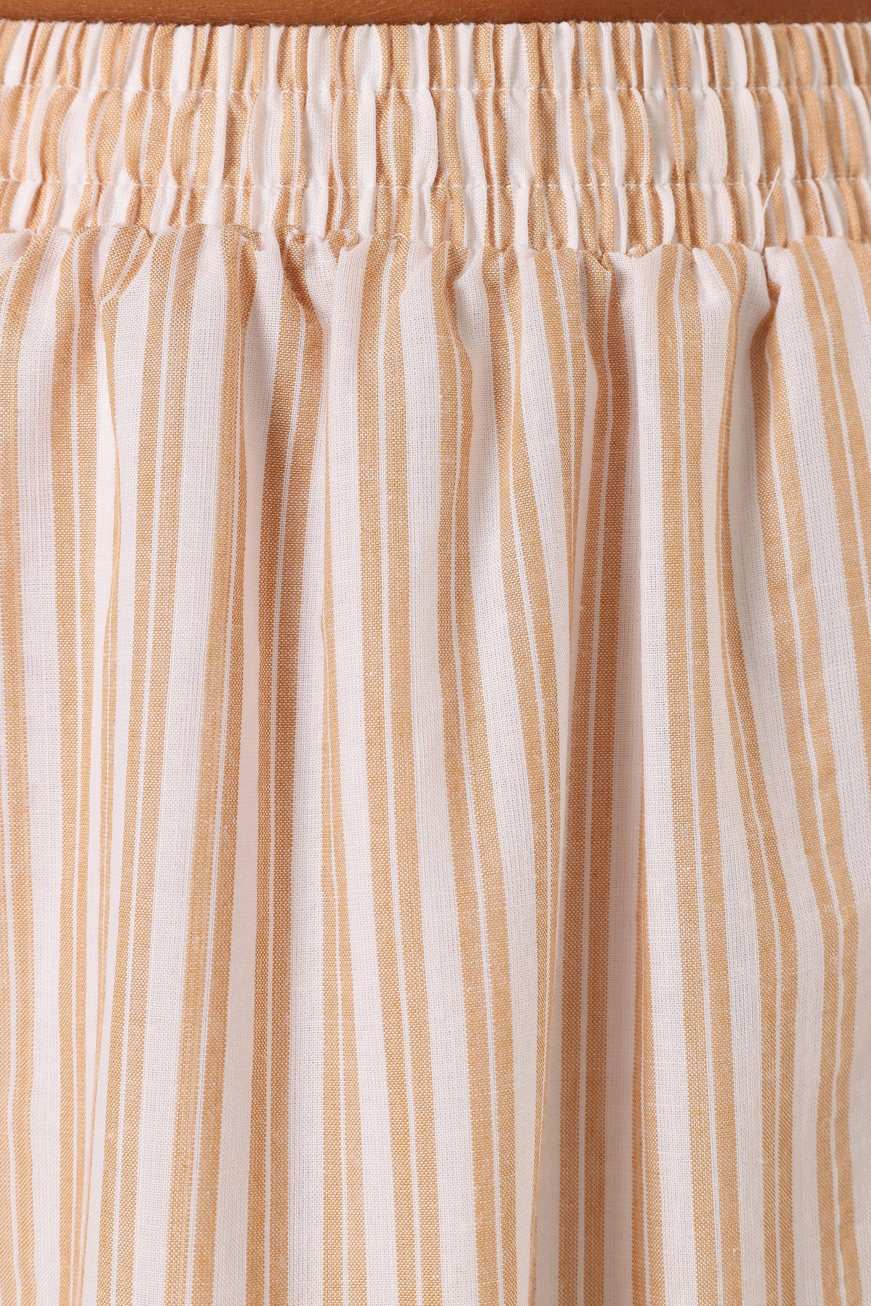 Emilia Midi Skirt - Beige Ivory