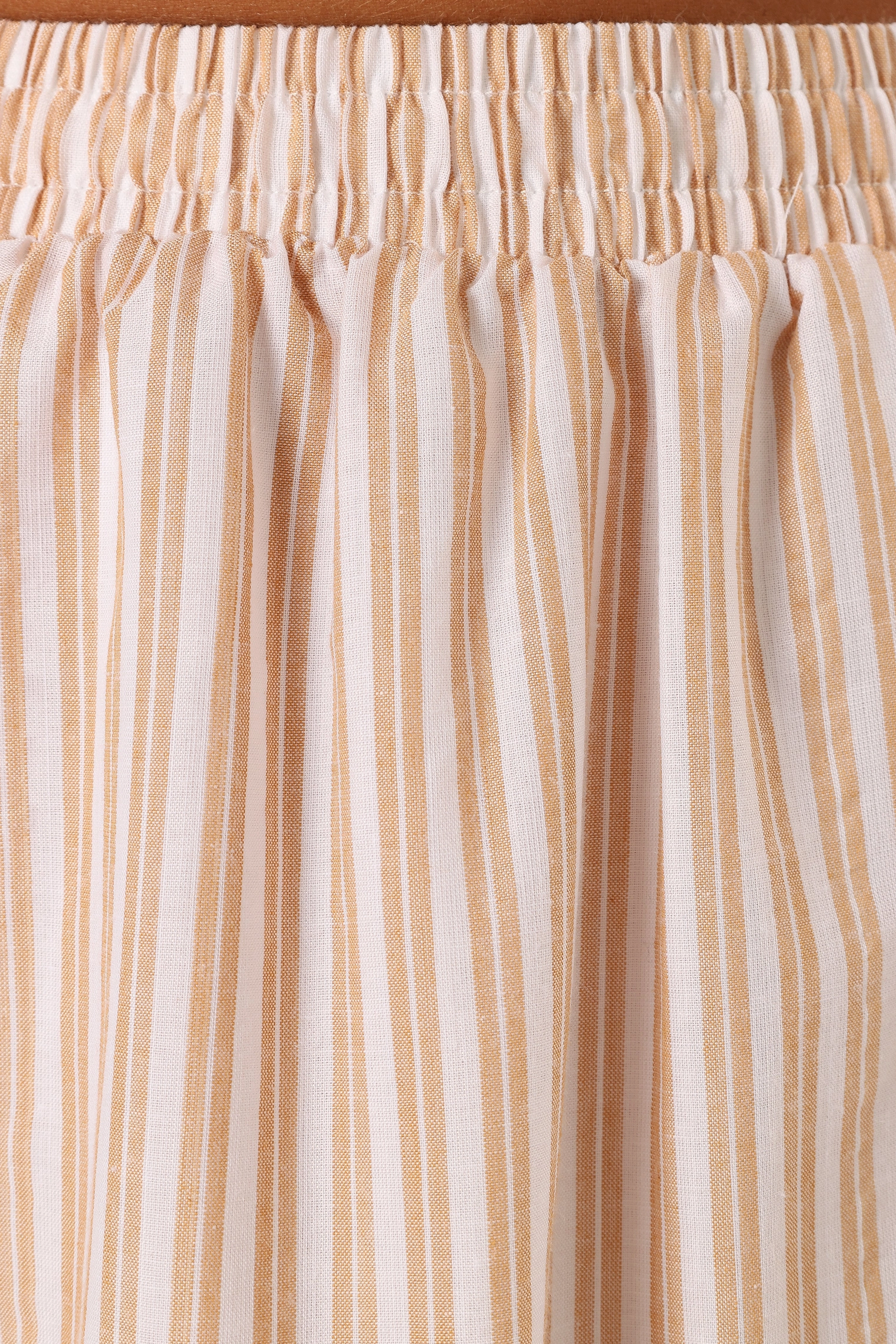 Emilia Midi Skirt - Beige Ivory