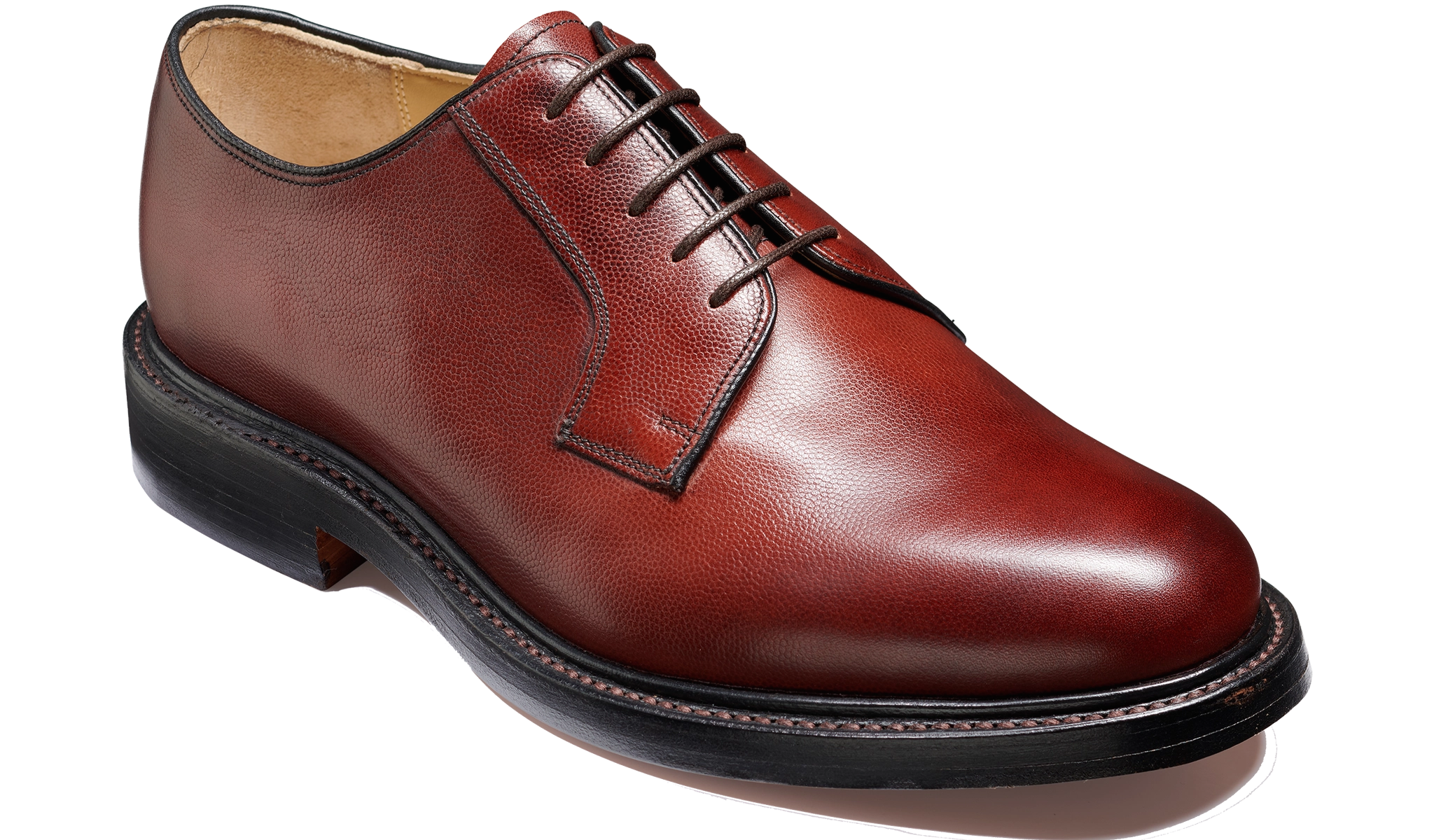 Ernest - Burgundy Fine Grain