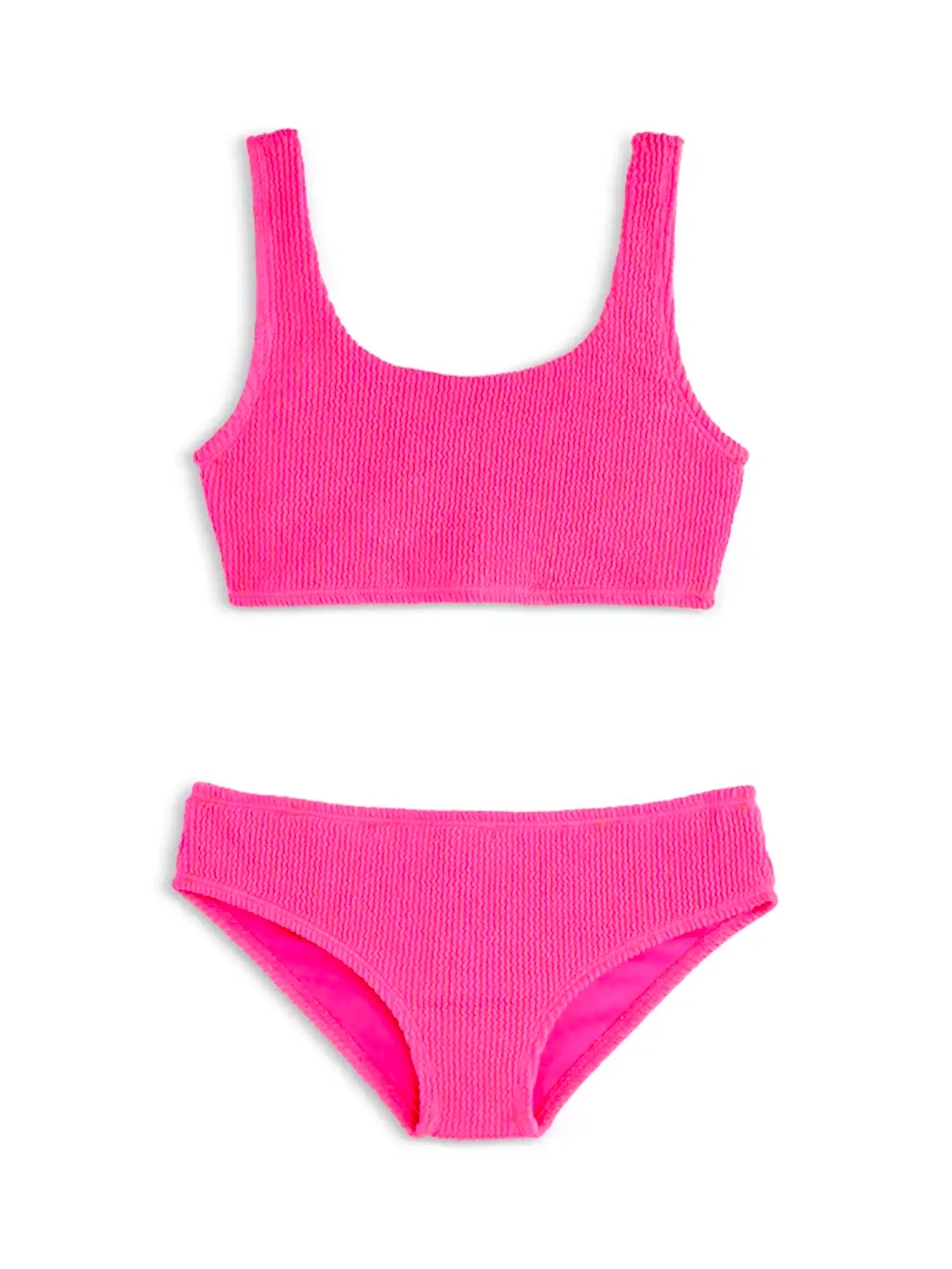 Fay Crinkle Tankini Two Piece Swimsuit
