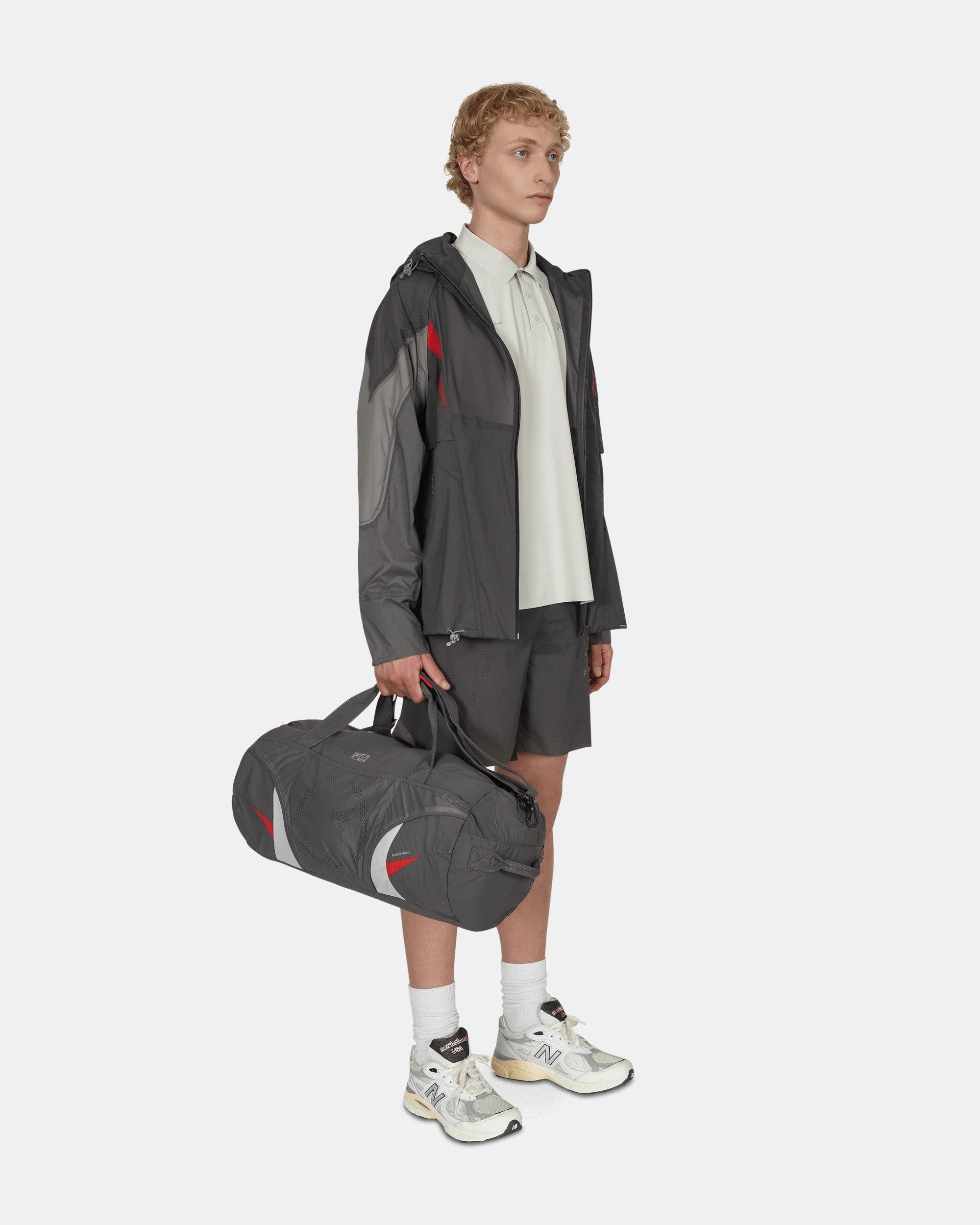 FILA Redefined Transformable Windbreaker Grey
