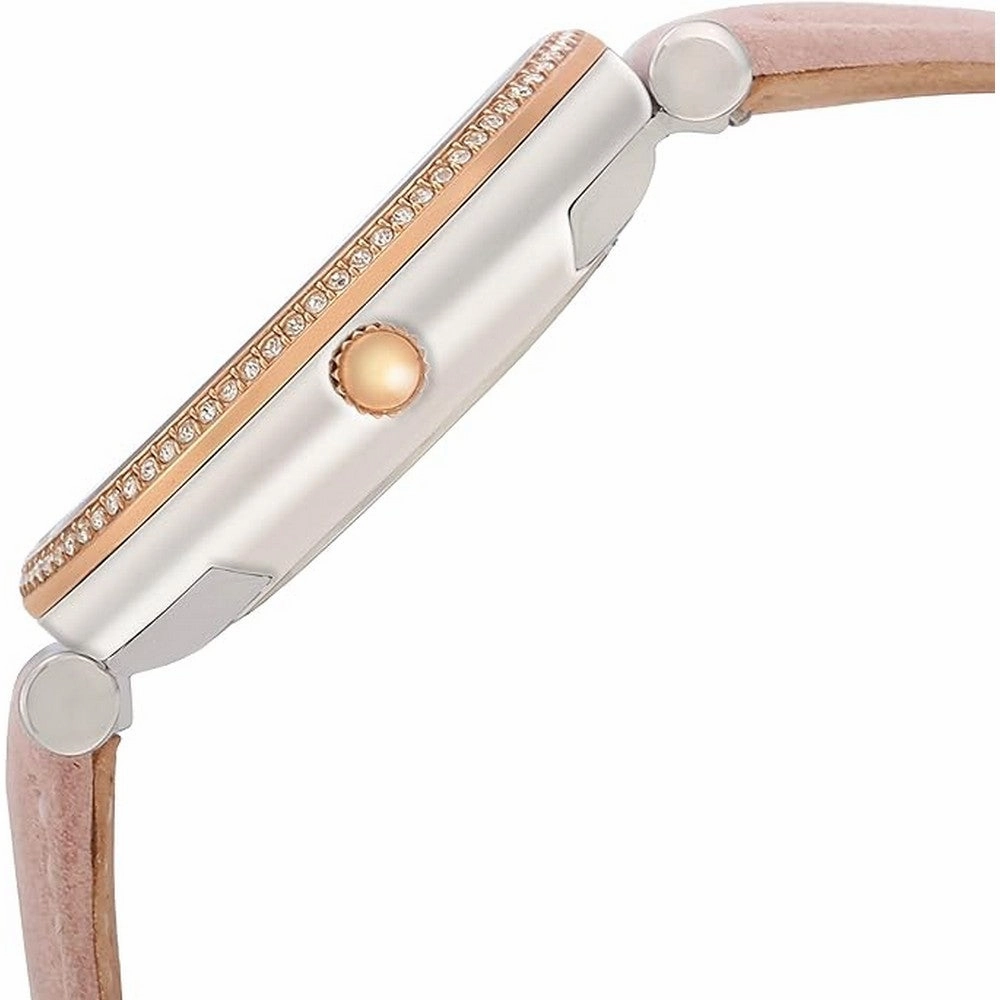 Fossil ES4484 Carlie Women's Watch with Stainless Steel Bracelet or Genuine Leather Band