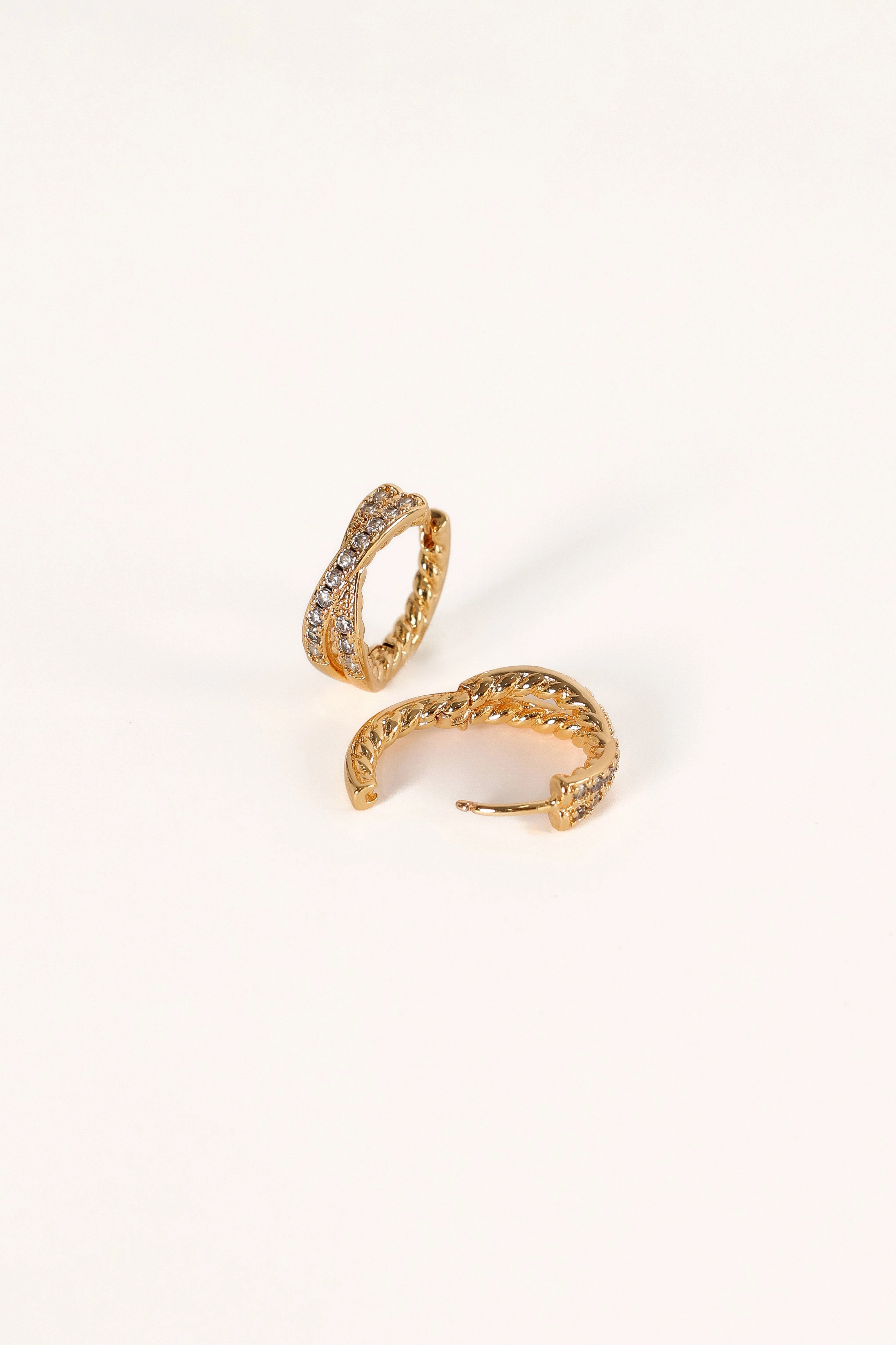 Frankie Hoop Earrings - Gold