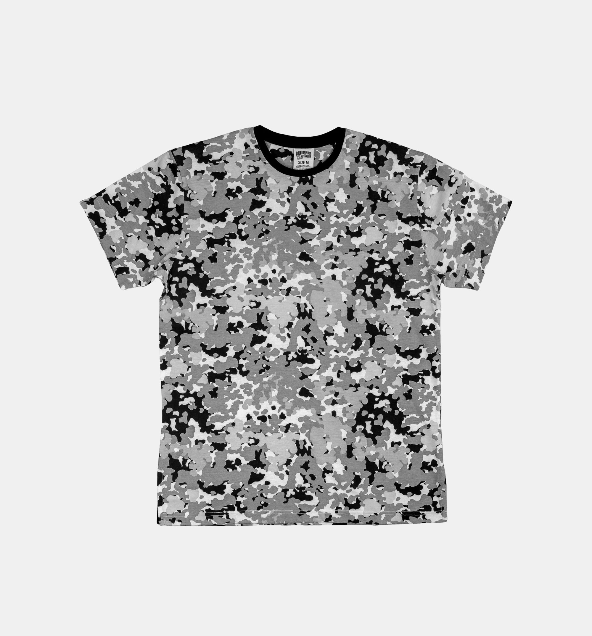Gray Spatter Tee Mens T-Shirt - Gray