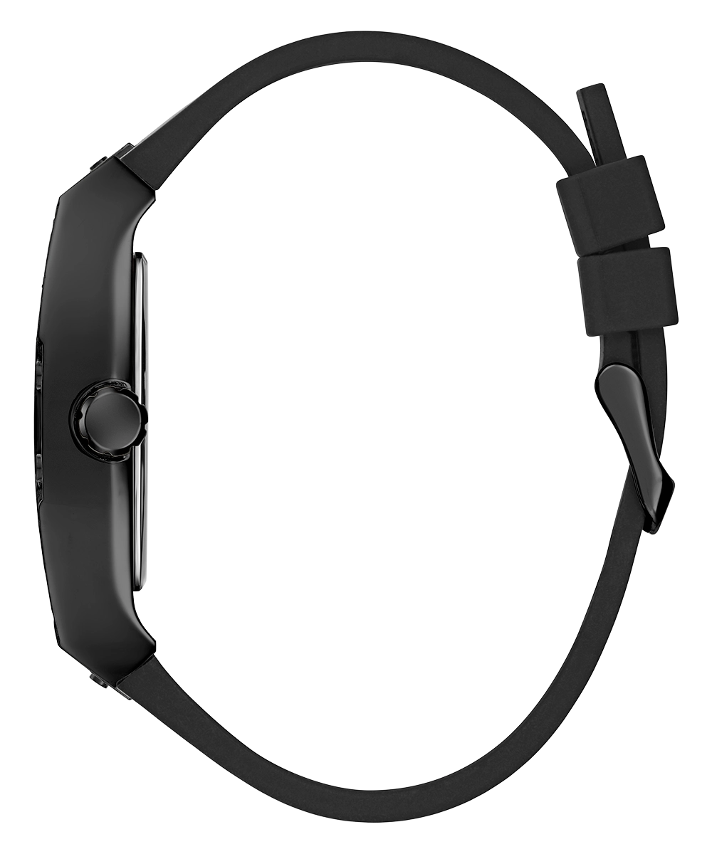 GUESS Mens Black Analog Watch