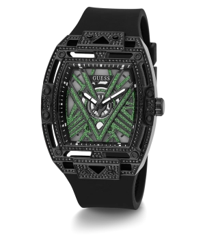 GUESS Mens Black Analog Watch
