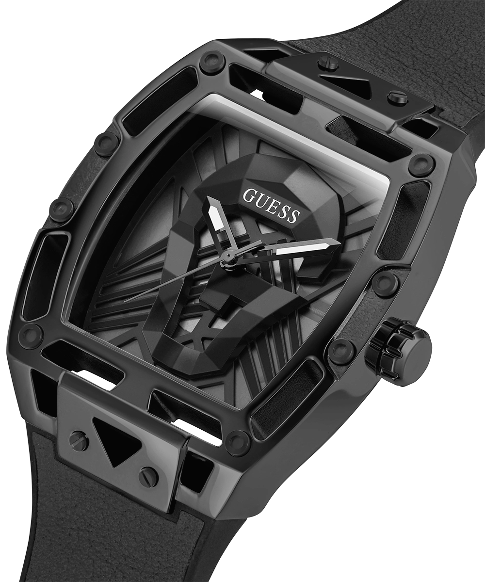GUESS Mens Black Multi-function Watch