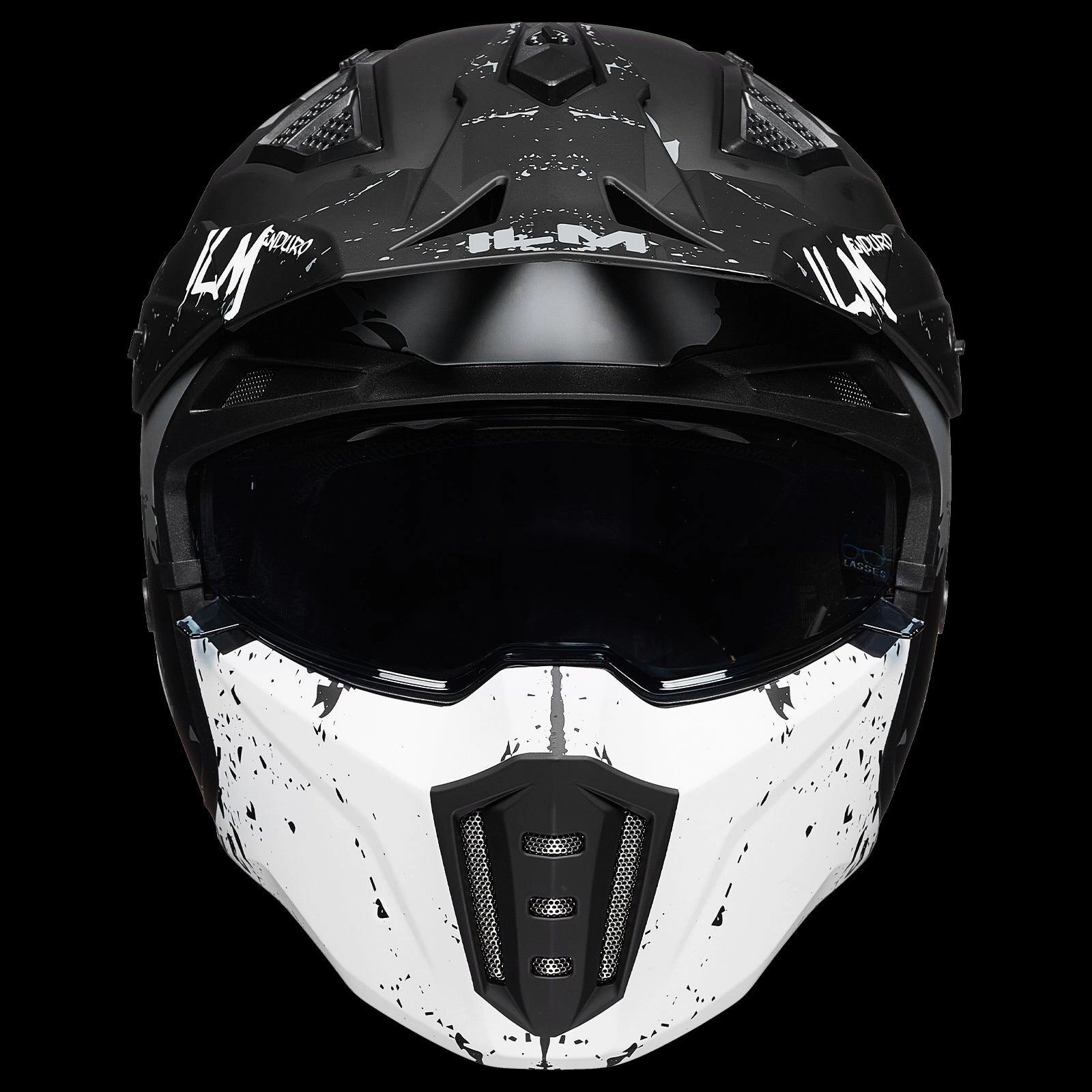 ILM Open Face Motorcycle 3/4 Half Helmet Model Z302