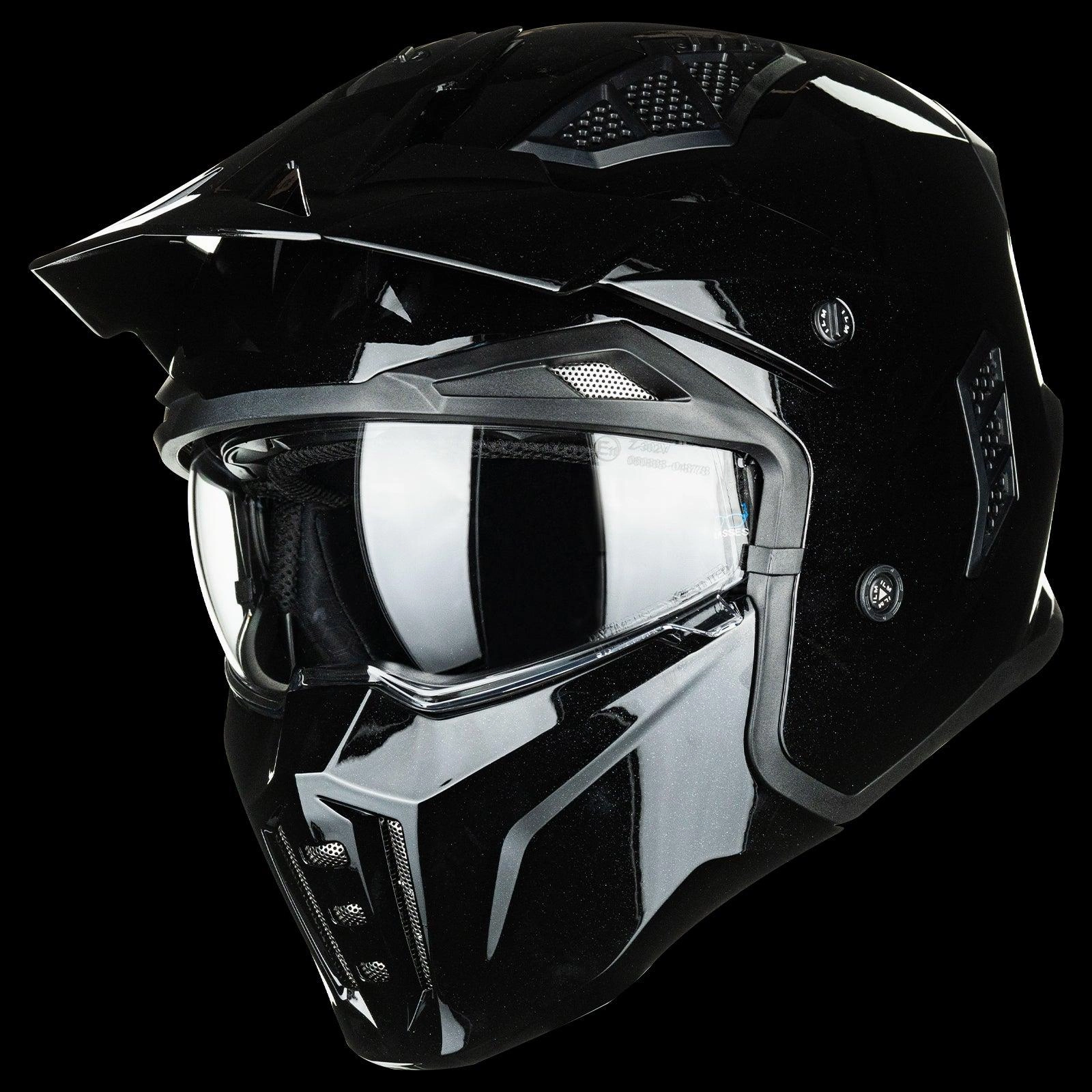 ILM Open Face Motorcycle 3/4 Half Helmet Model Z302