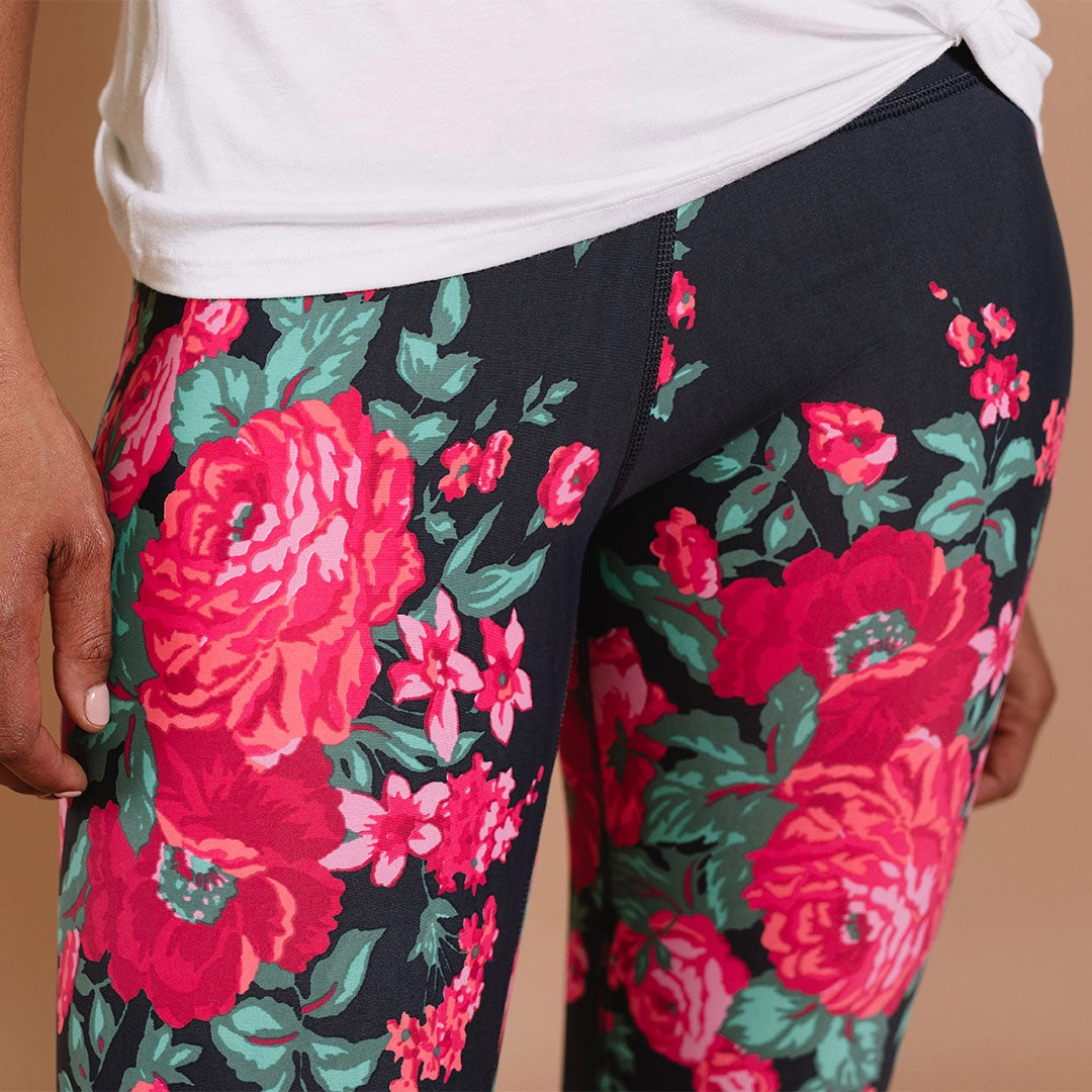 Intention Compression 3/4 Leggings, Antigua