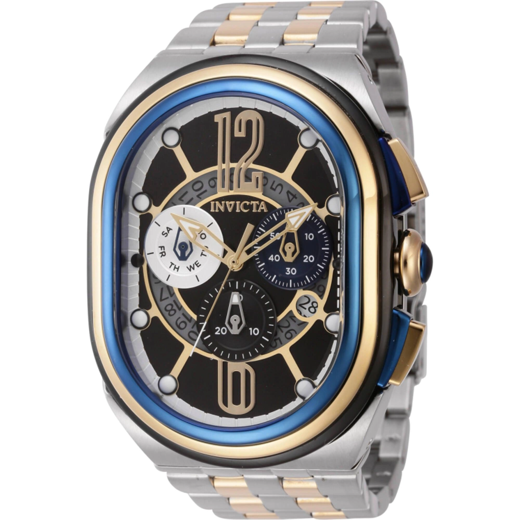 Invicta Men's Watch - Lupah Revolution 2.0 Two Tone Gold and Silver Bracelet | 45547