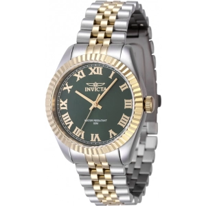 Invicta Women's Watch - Specialty Quartz Green Dial Two Tone Bracelet | 47415