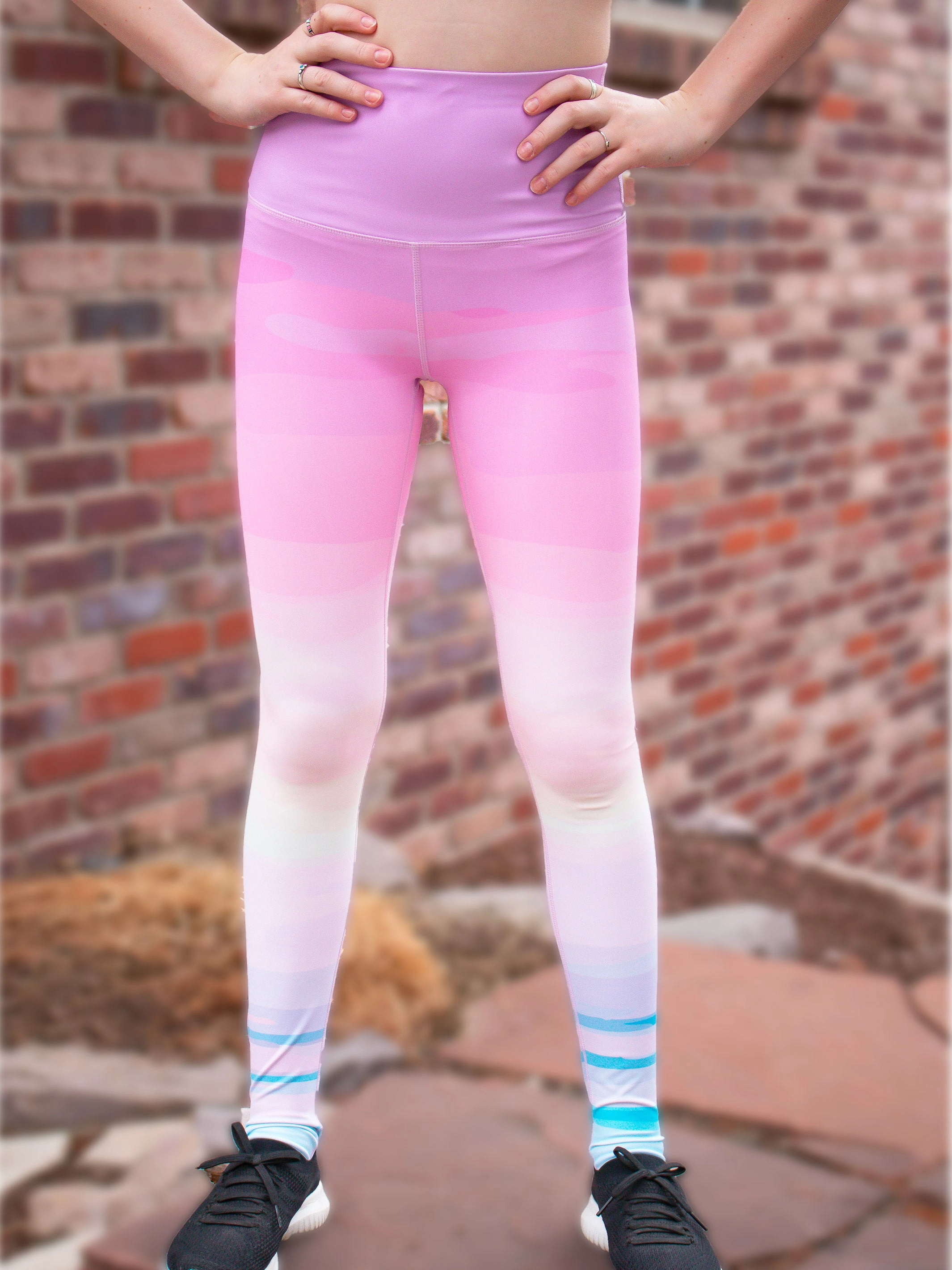 Kimberly - Printed Activewear Leggings