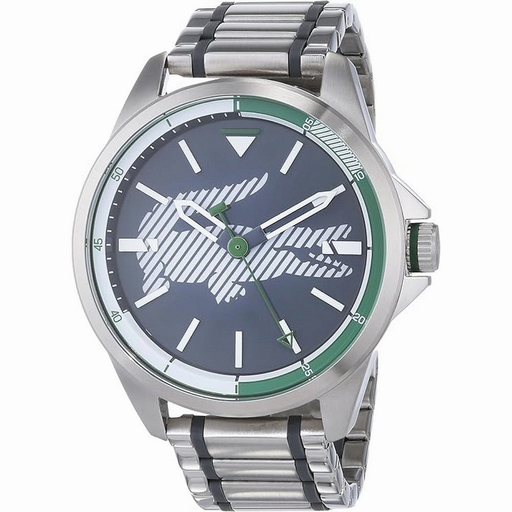 LACOSTE 2010943 Gray Dial Stainless Steel Band Men's Watch