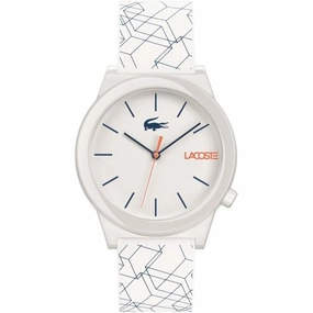 LACOSTE 2010956 Analogue White Dial Men's Watch
