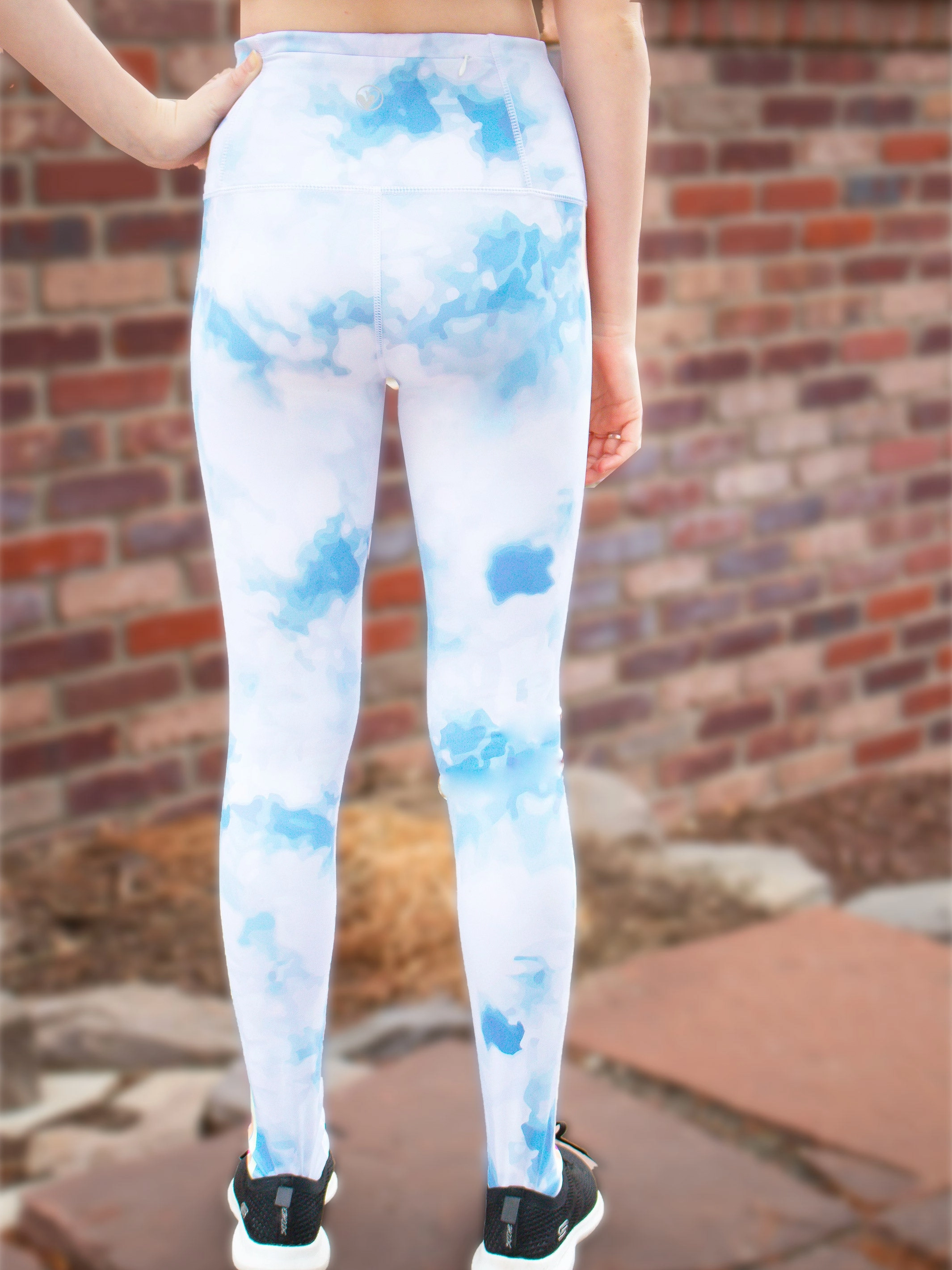 Lenny - Printed Cloud Activewear Leggings