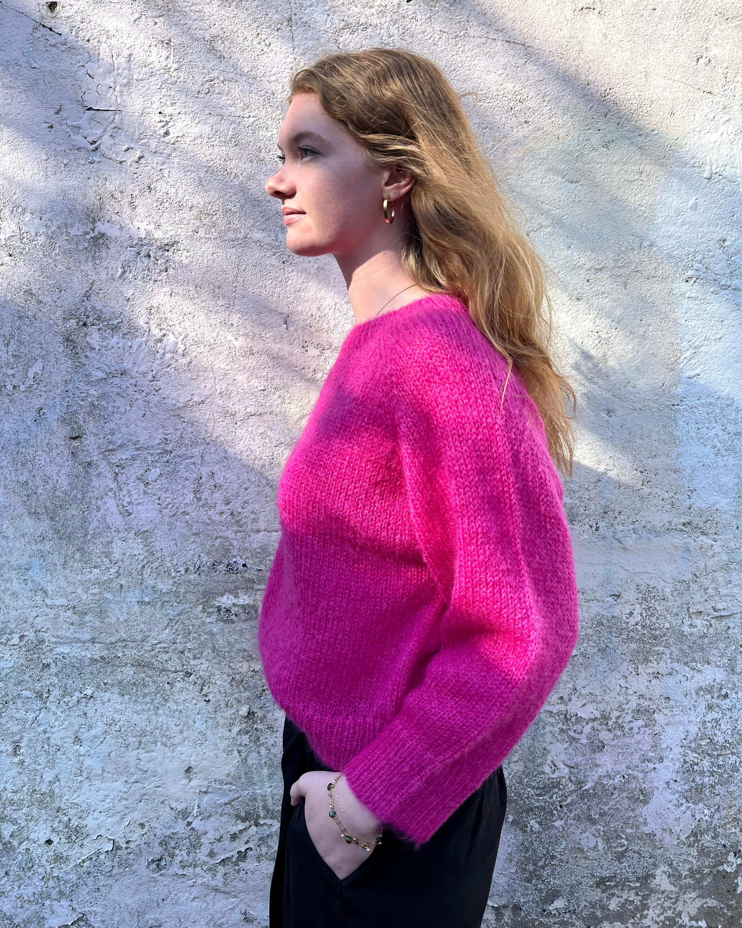 Lowie Fuchsia Mohair Jumper