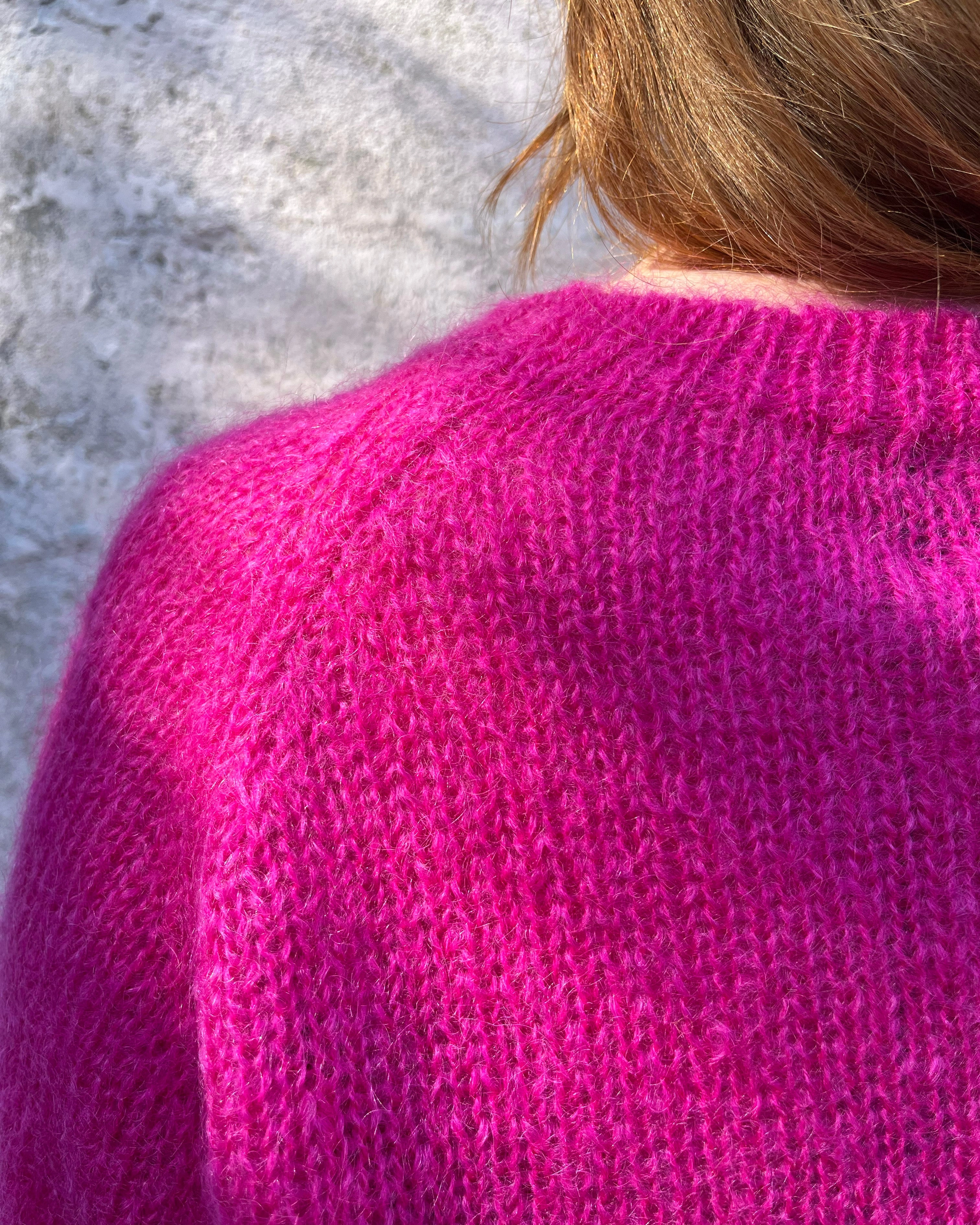 Lowie Fuchsia Mohair Jumper