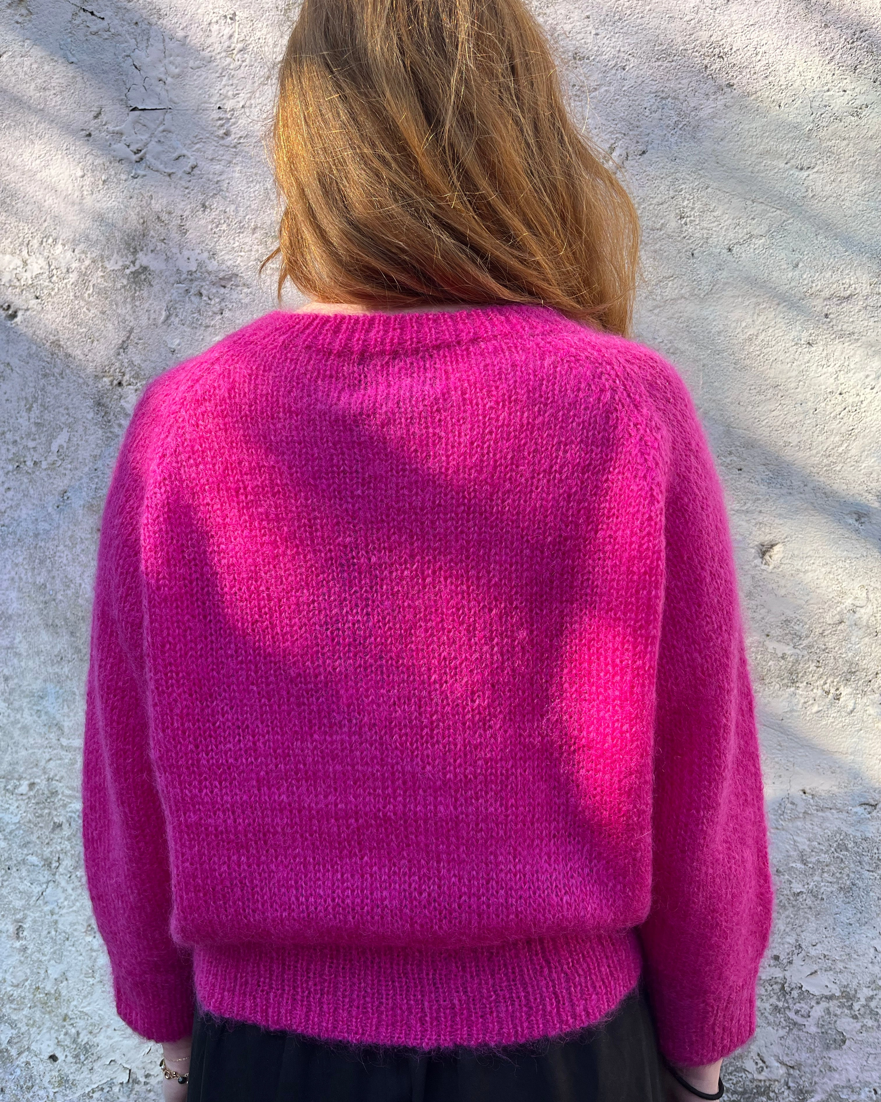 Lowie Fuchsia Mohair Jumper