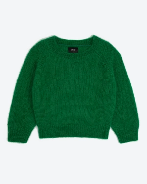 Lowie Green Mohair Jumper
