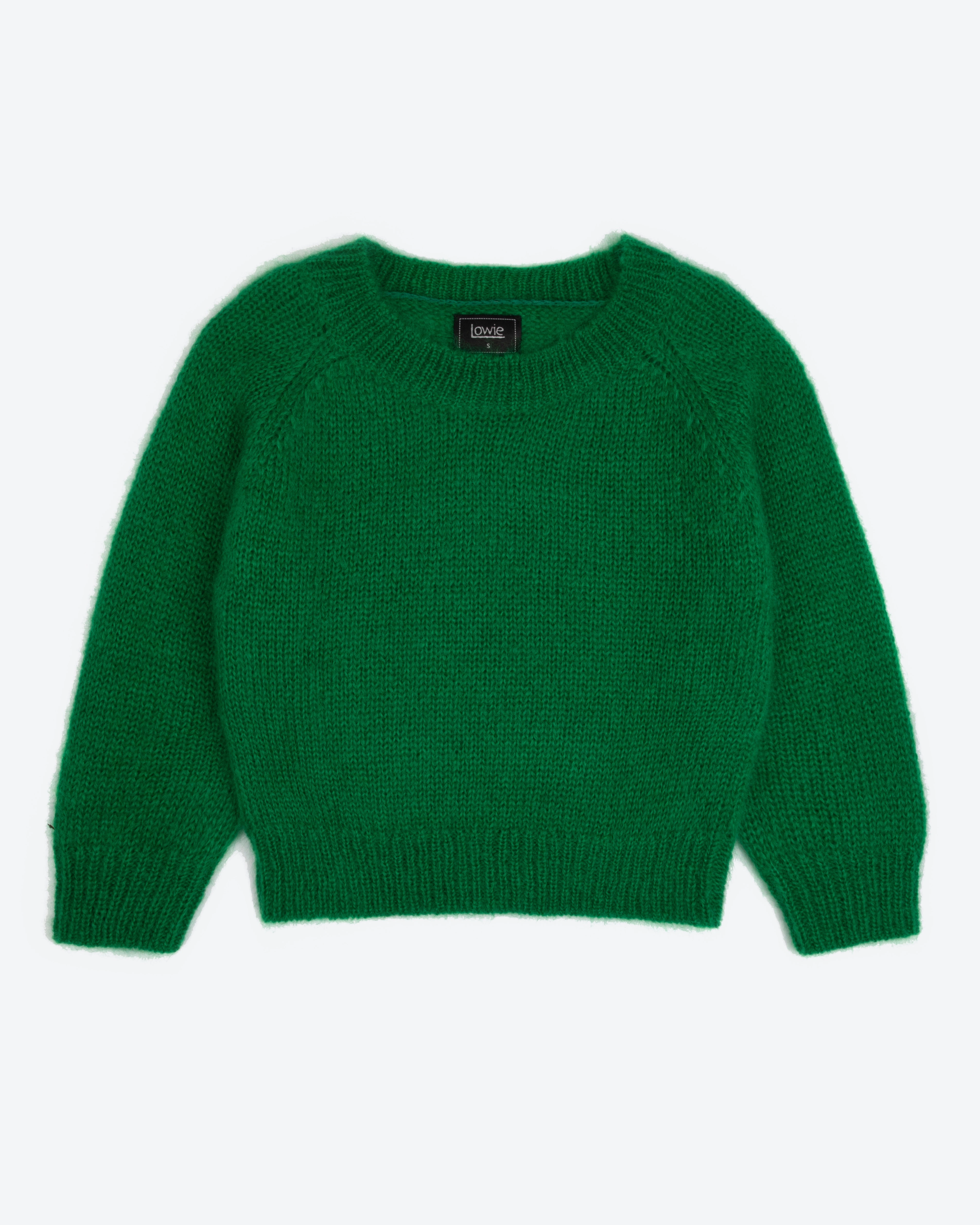 Lowie Green Mohair Jumper