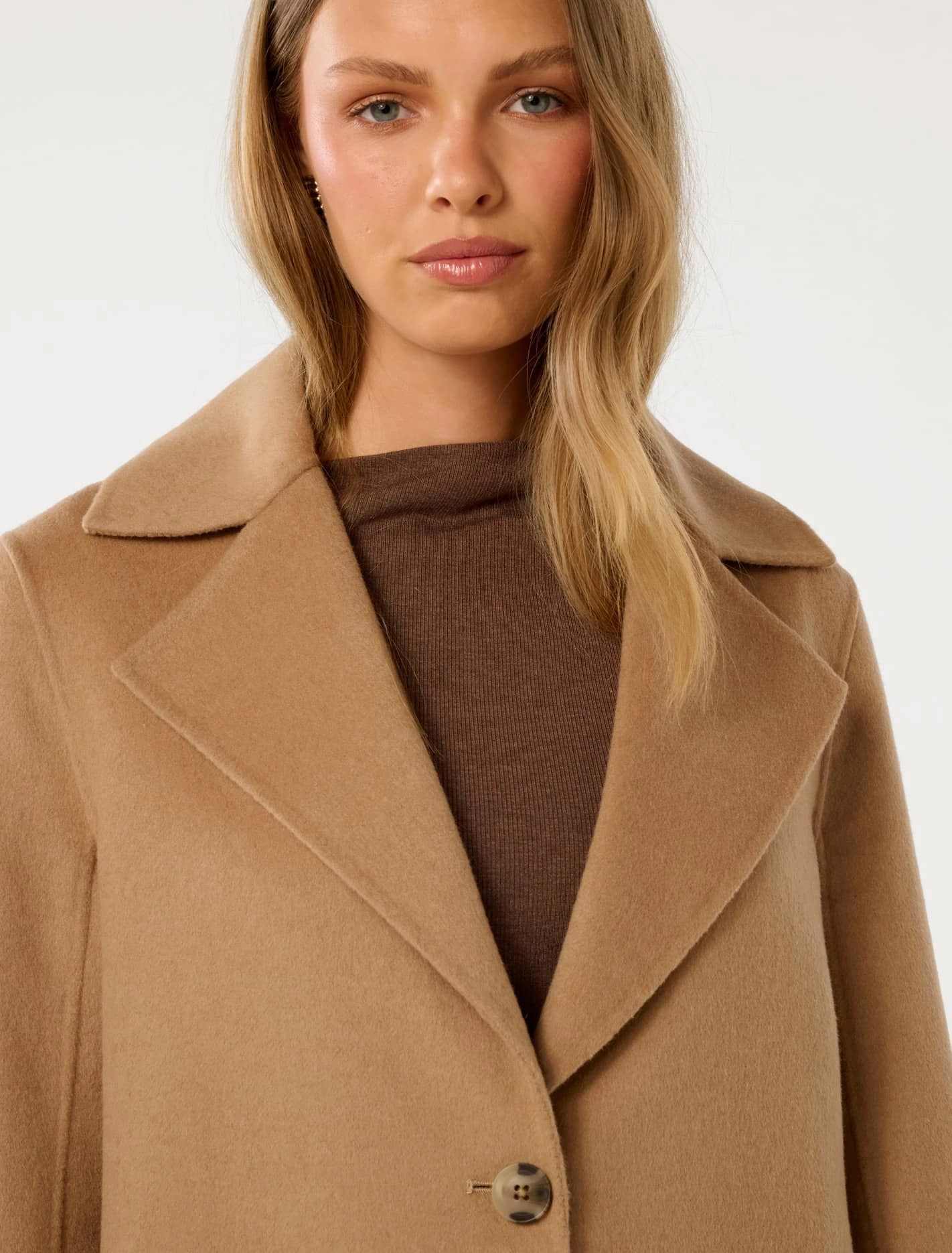 Madi Felled Mid Length Coat