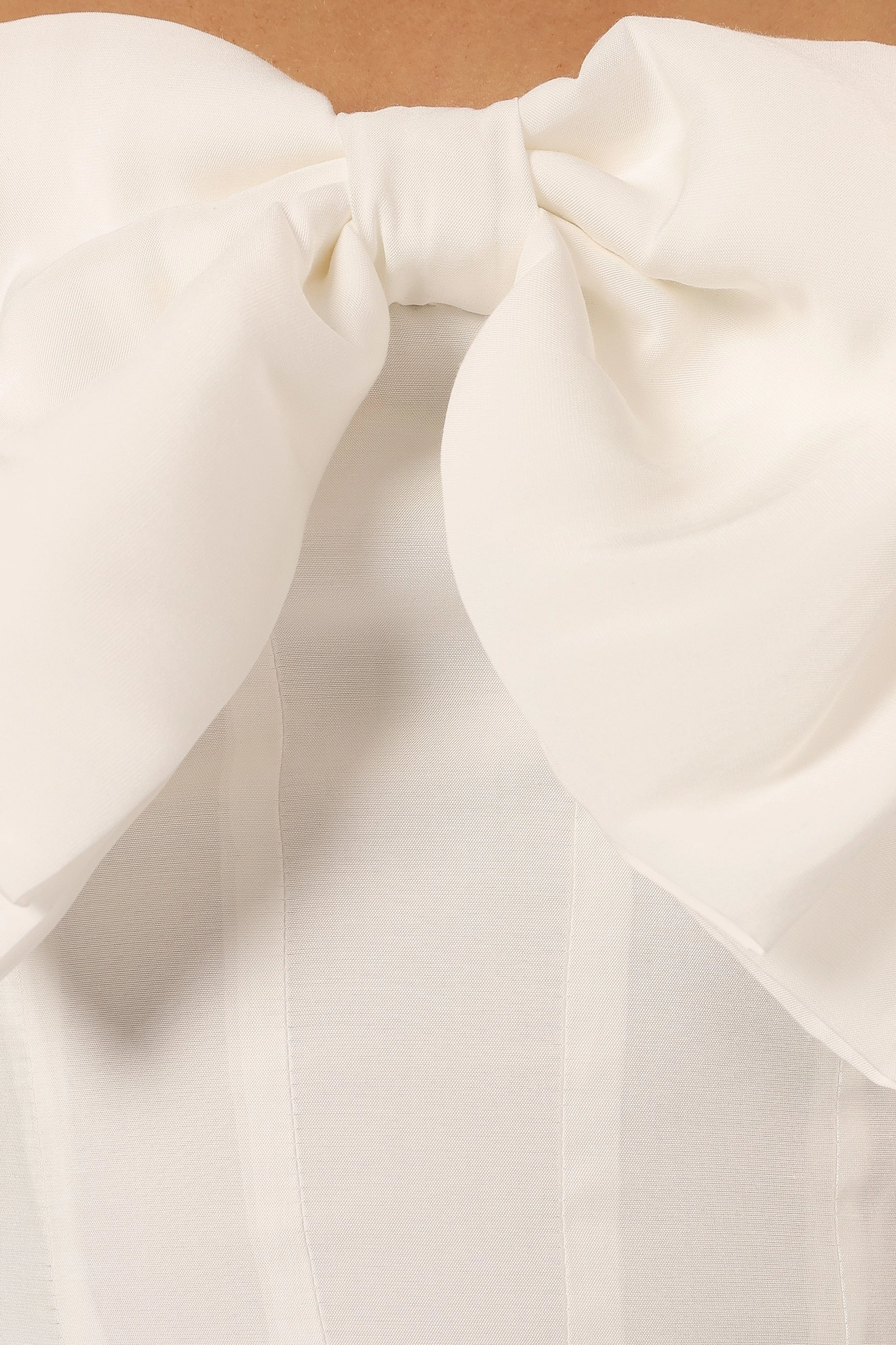 Maeve Midi Bow Dress - Ivory