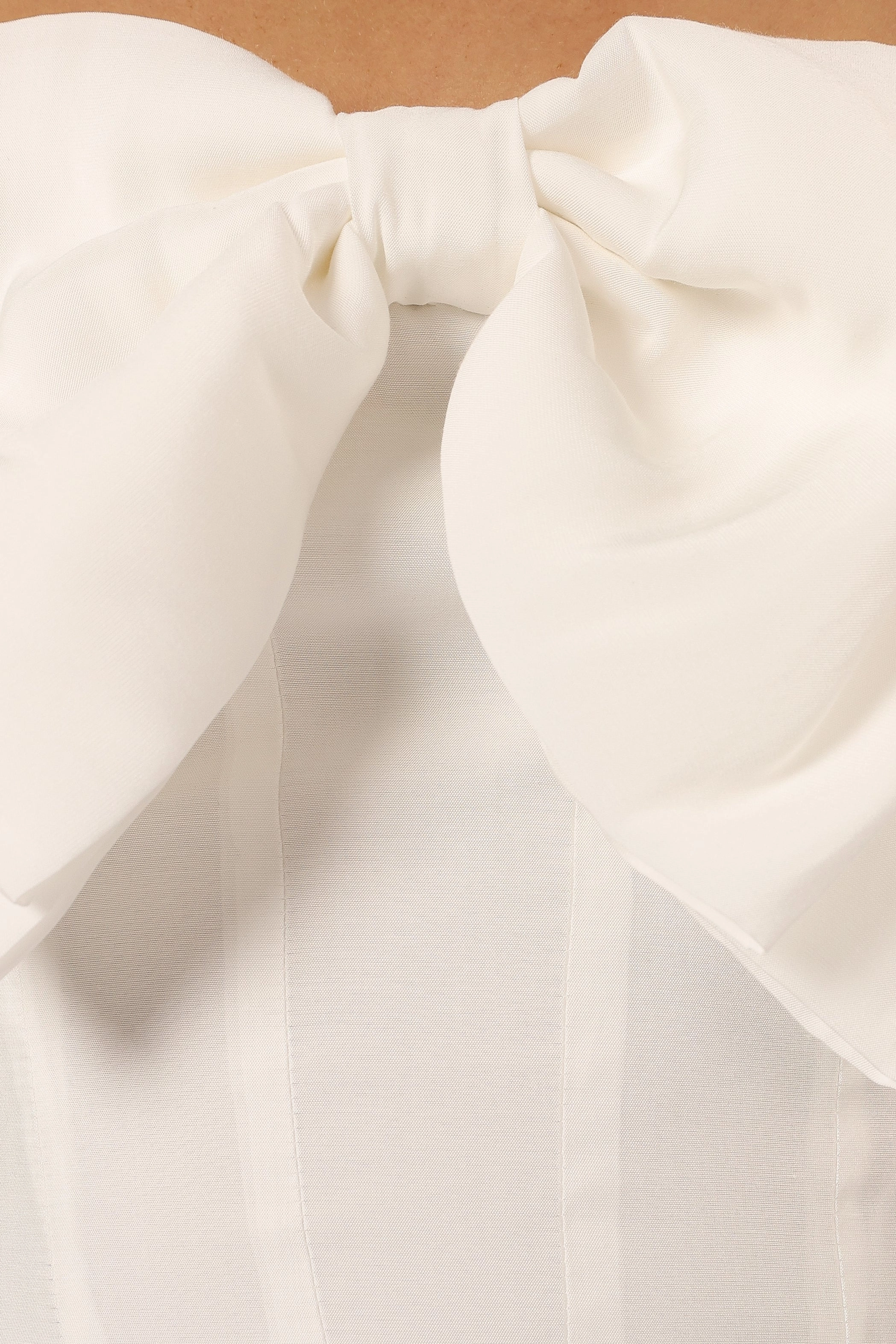 Maeve Midi Bow Dress - Ivory