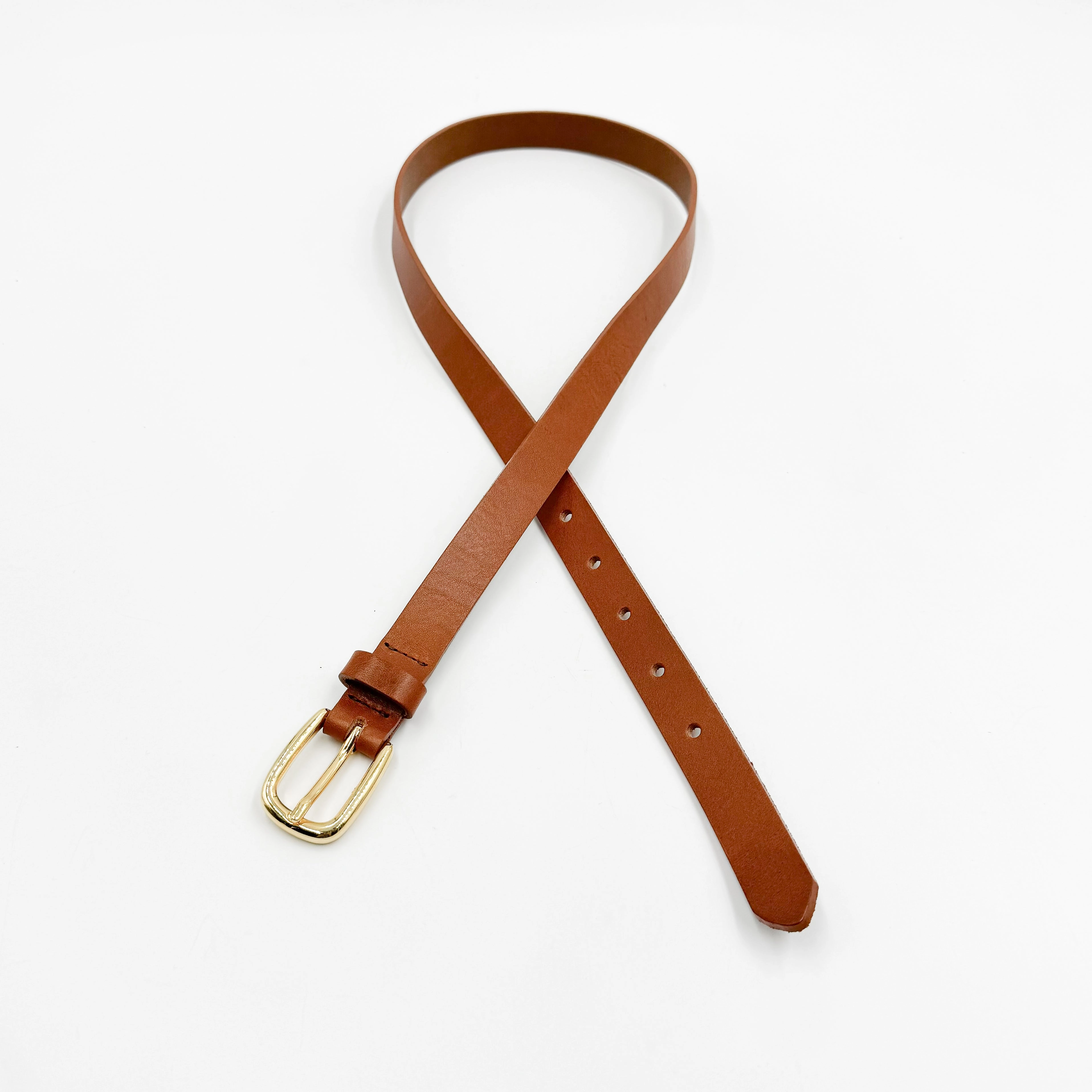 Millie Belt - Tan And Gold