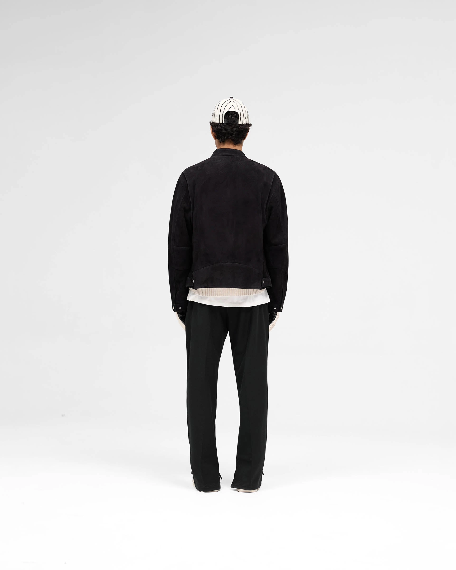 Overdrive Suede Jacket - Jet Black