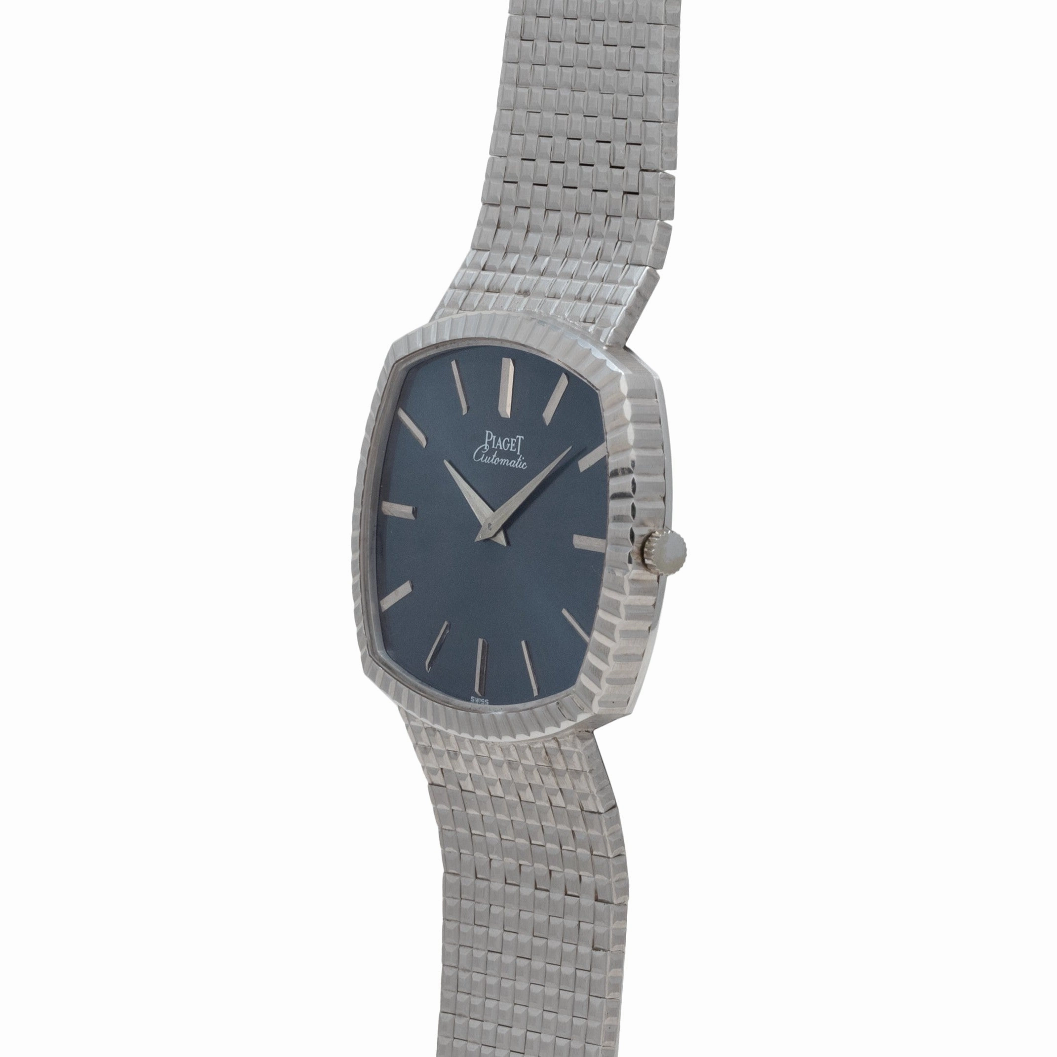 Piaget 'Sqound' White Gold Dress Watch