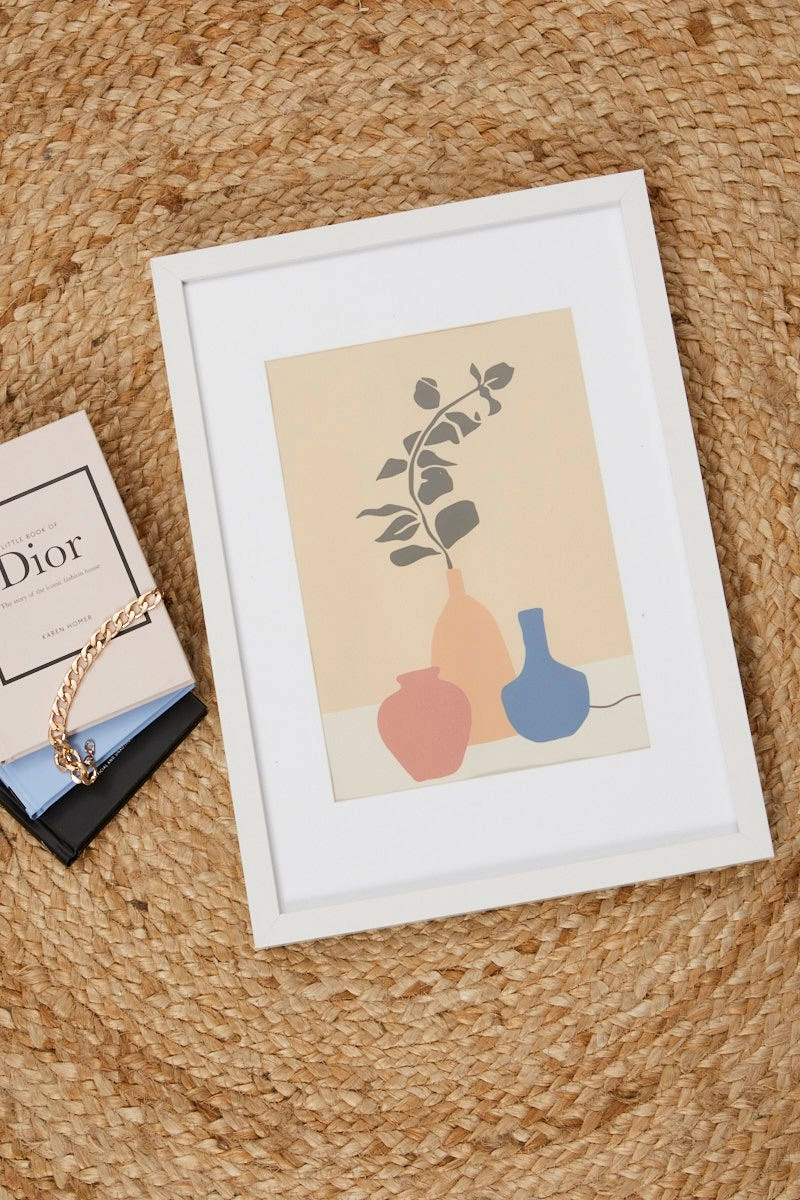 Print Mixed Vases A3 Poster Print