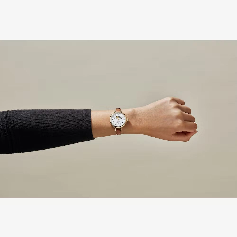 Shinola Birdy 34mm Moon Phase