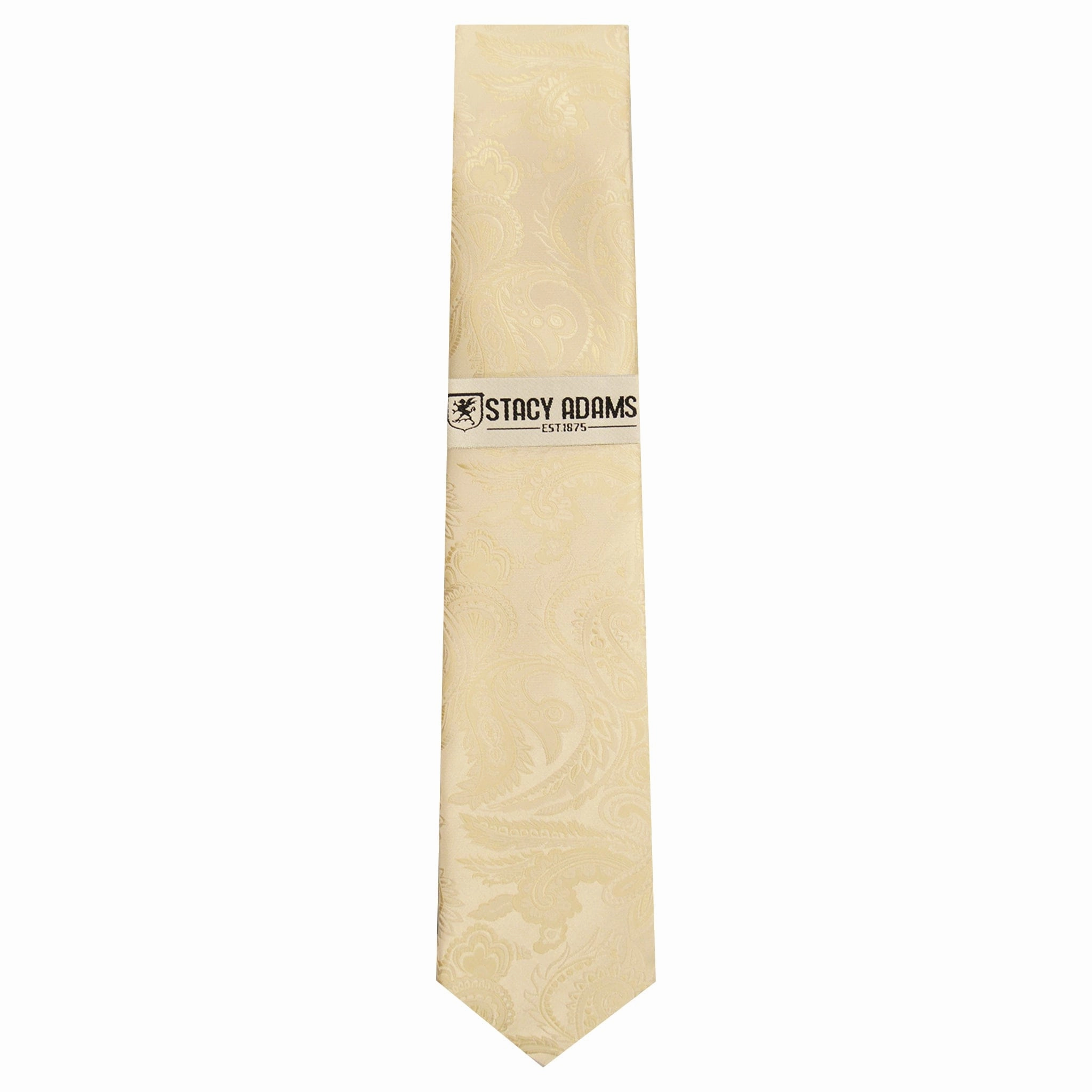 STACY ADAMS TIE/HANKEY SET