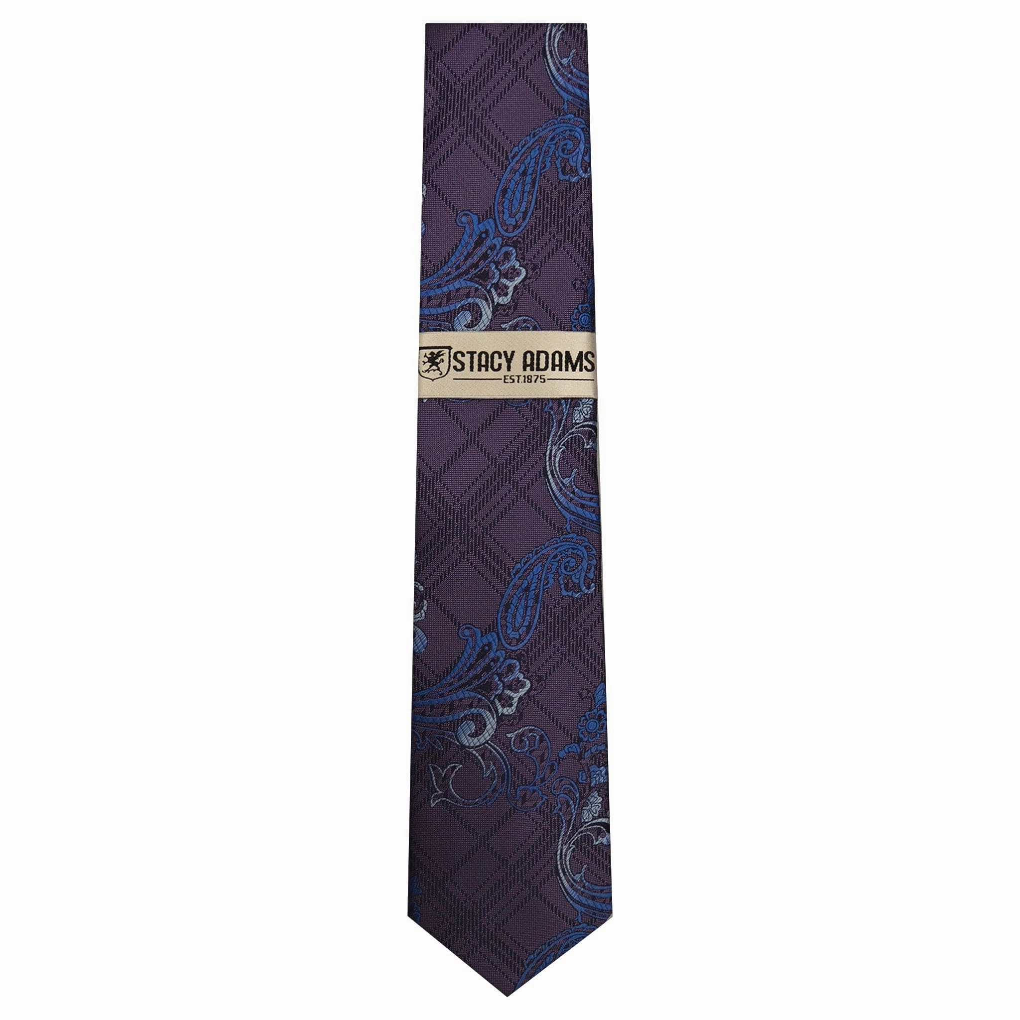 STACY ADAMS TIE/HANKEY SET