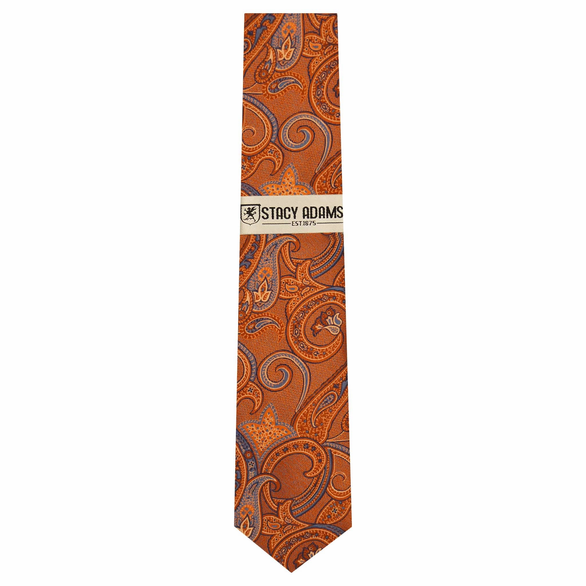 STACY ADAMS TIE/HANKEY SET