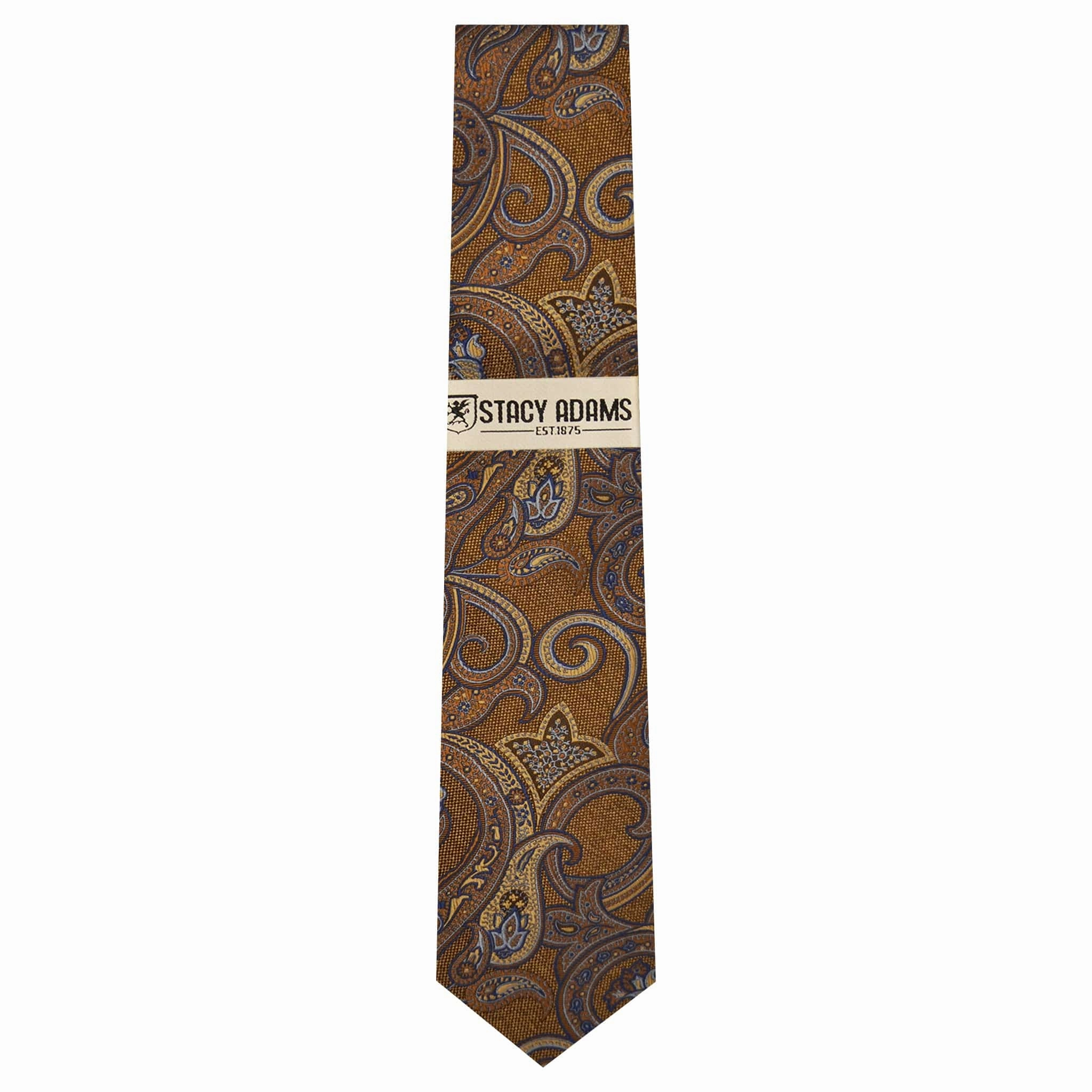 STACY ADAMS TIE/HANKEY SET